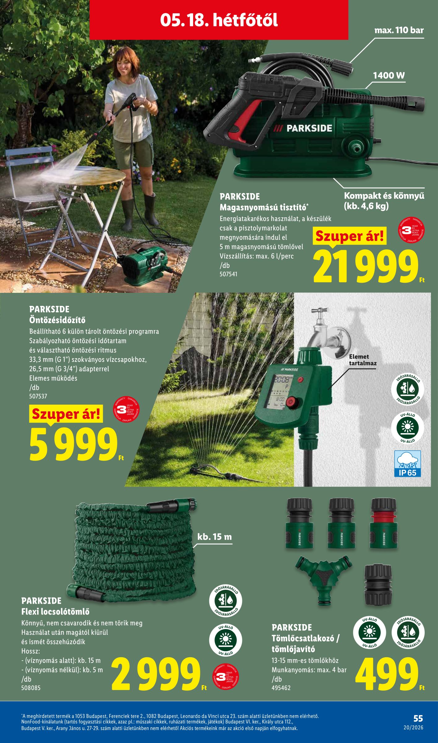 lidl - Lidl hirdetmény a következő hétre csütörtöktől 2026.05.14.-tól szerdától 2026.05.20.-ig - page: 55