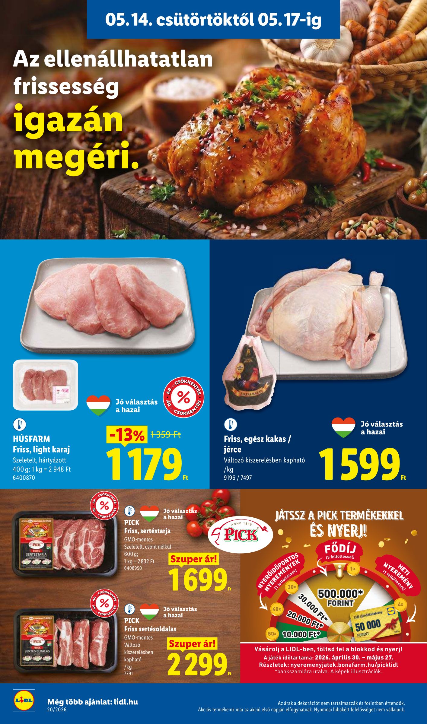 lidl - Lidl hirdetmény a következő hétre csütörtöktől 2026.05.14.-tól szerdától 2026.05.20.-ig - page: 6