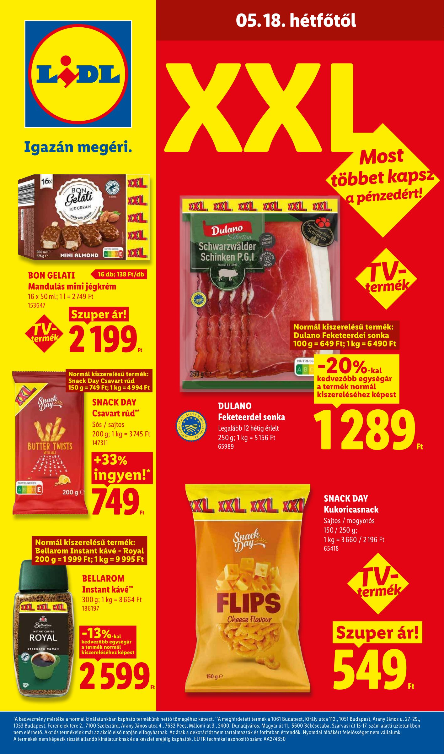lidl - Lidl hirdetmény a következő hétre csütörtöktől 2026.05.14.-tól szerdától 2026.05.20.-ig - page: 68