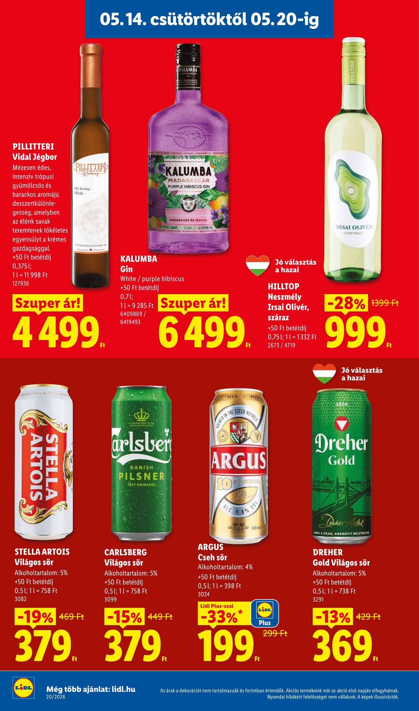 lidl - Lidl hirdetmény a következő hétre csütörtöktől 2026.05.14.-tól szerdától 2026.05.20.-ig - page: 16