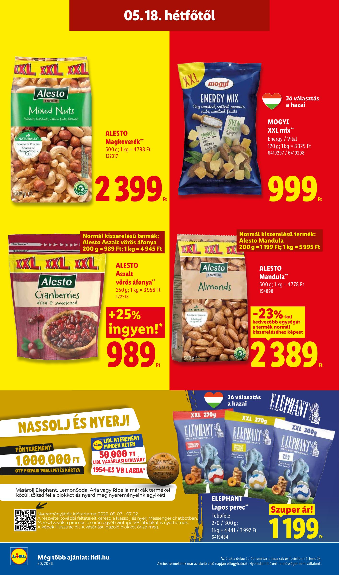 lidl - Lidl hirdetmény a következő hétre csütörtöktől 2026.05.14.-tól szerdától 2026.05.20.-ig - page: 64