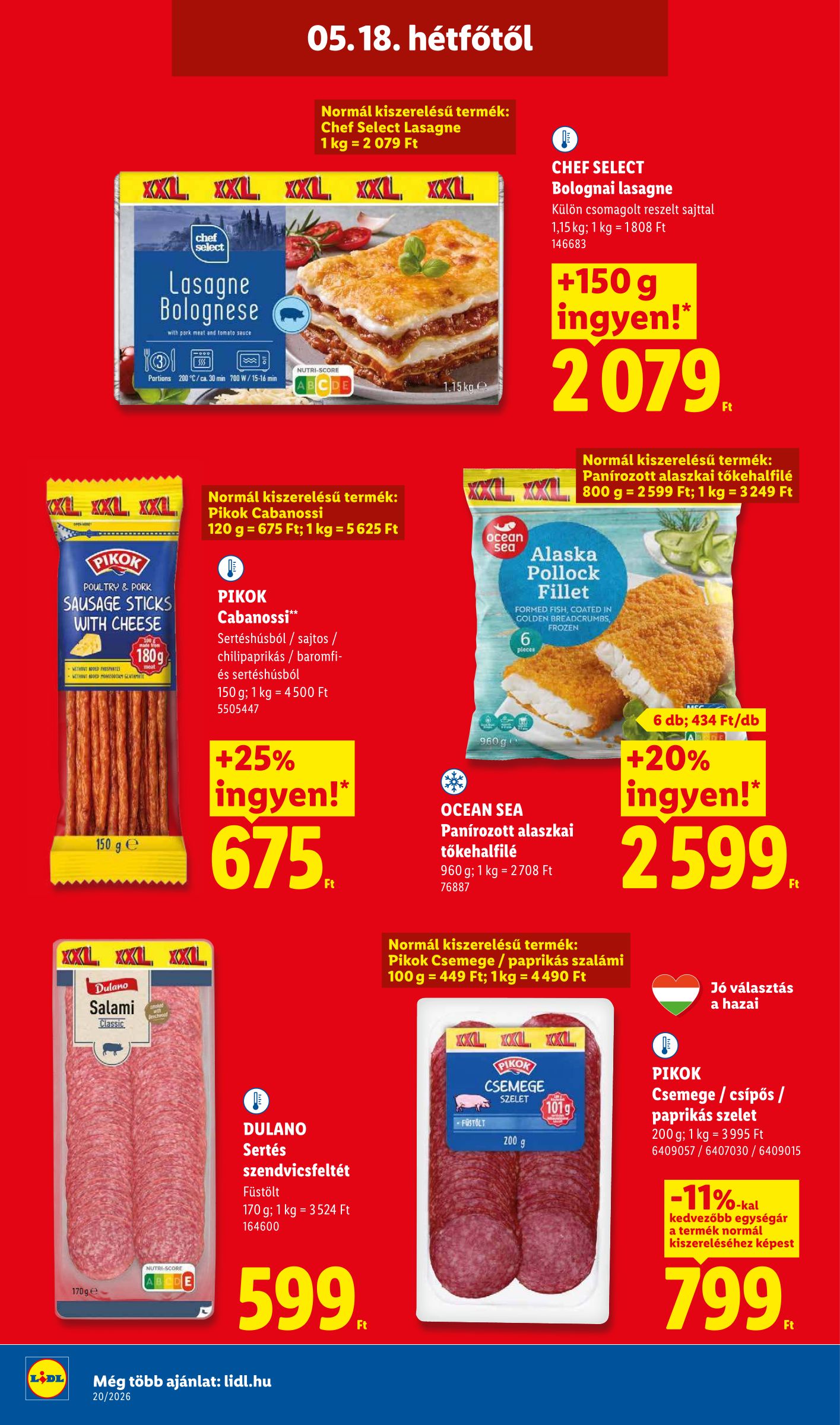 lidl - Lidl hirdetmény a következő hétre csütörtöktől 2026.05.14.-tól szerdától 2026.05.20.-ig - page: 60