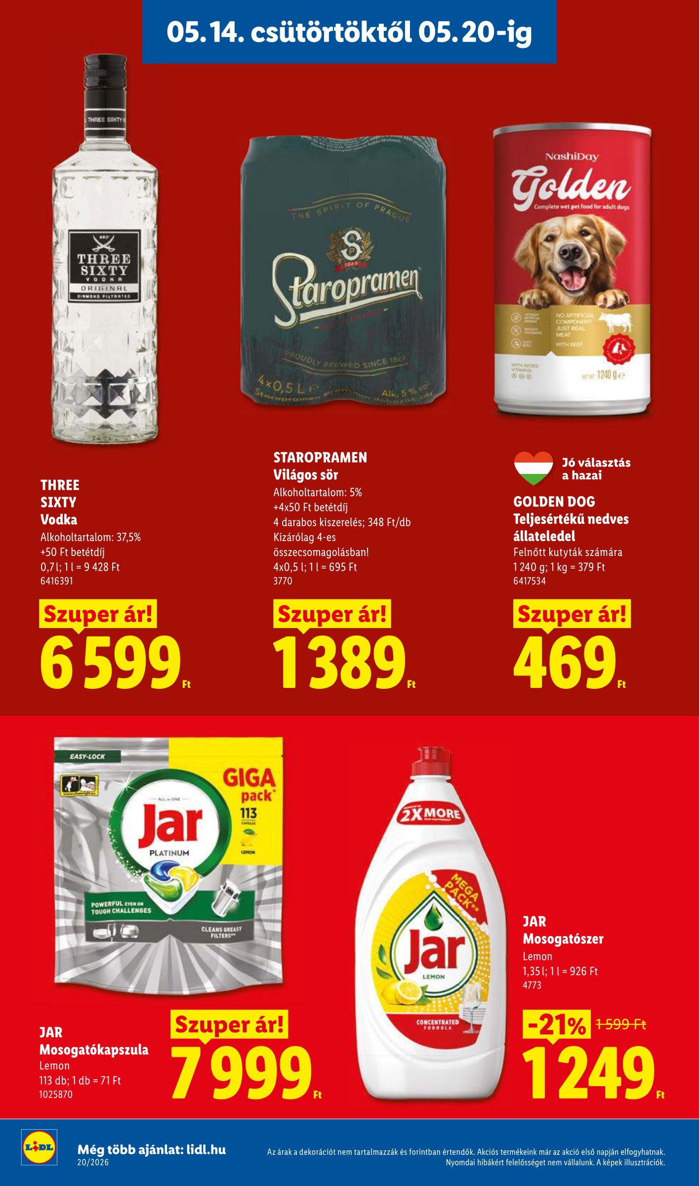 lidl - Lidl hirdetmény a következő hétre csütörtöktől 2026.05.14.-tól szerdától 2026.05.20.-ig - page: 18