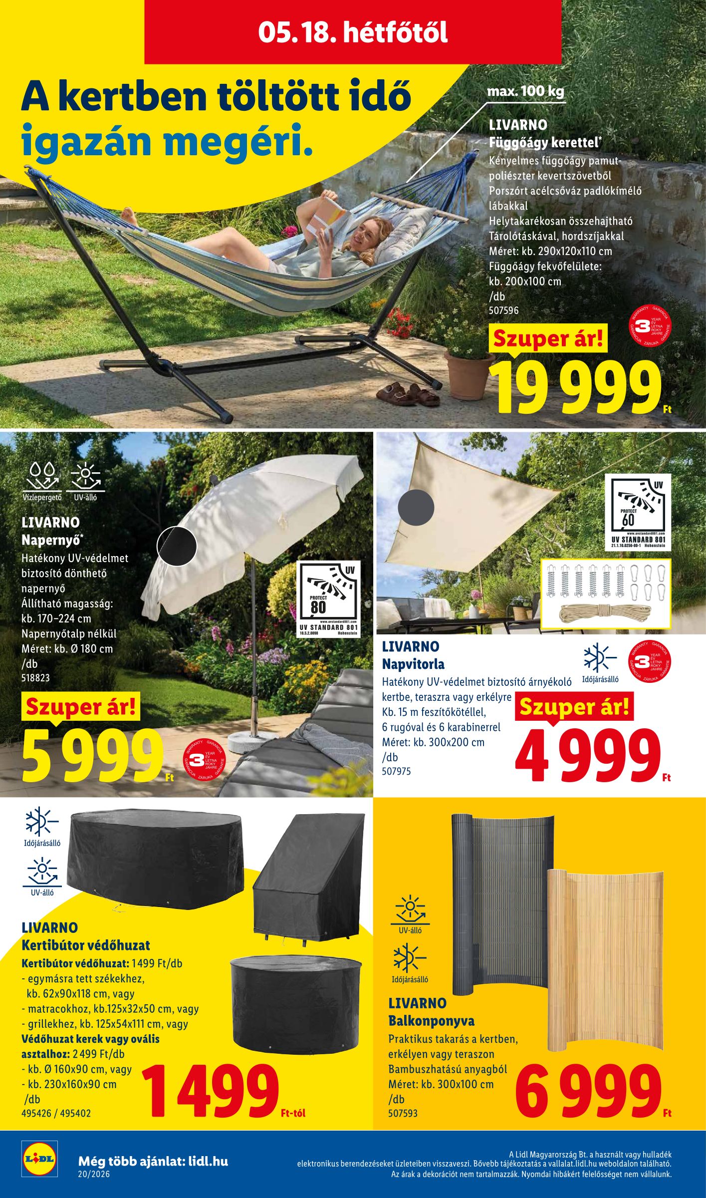 lidl - Lidl hirdetmény a következő hétre csütörtöktől 2026.05.14.-tól szerdától 2026.05.20.-ig - page: 52