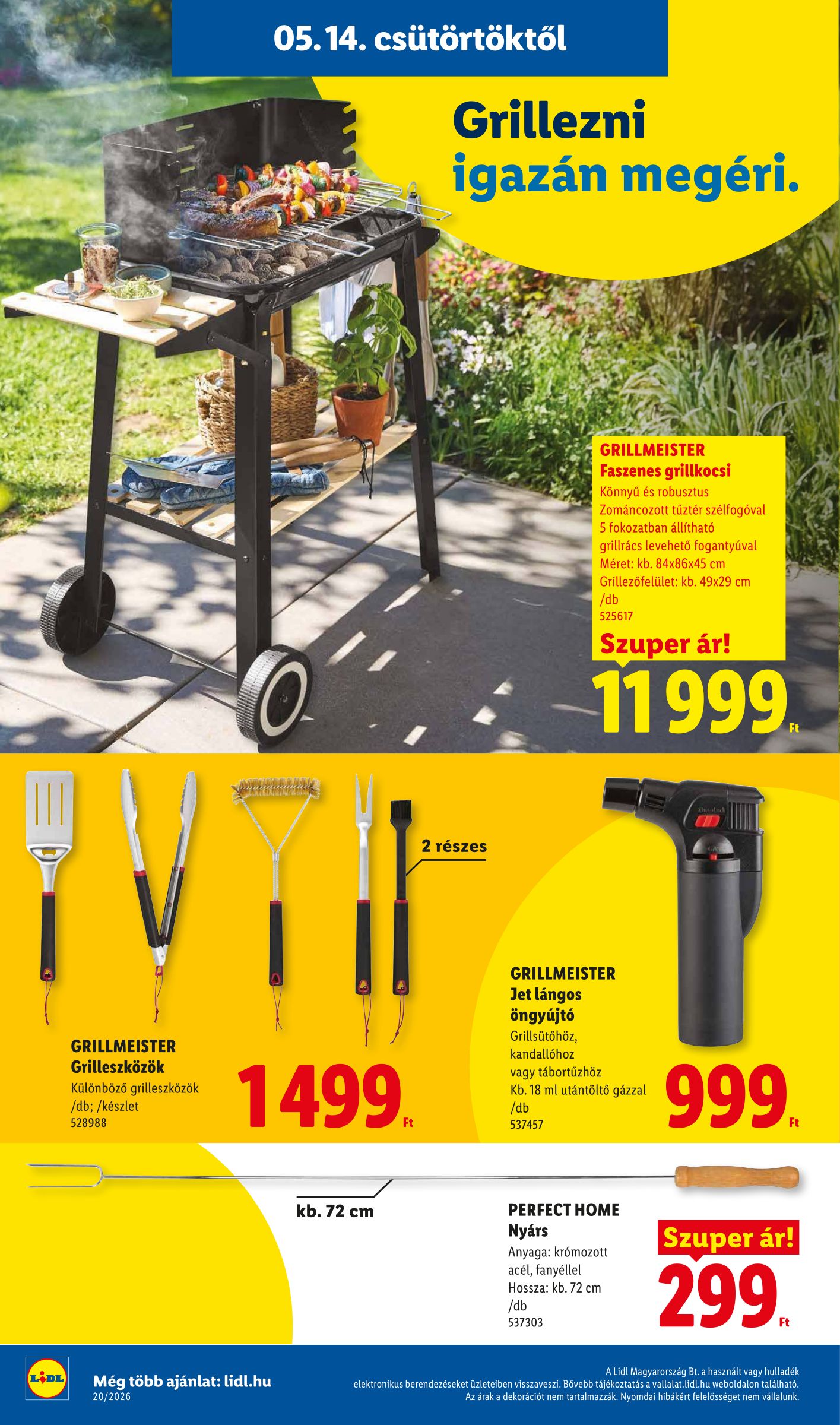 lidl - Lidl hirdetmény a következő hétre csütörtöktől 2026.05.14.-tól szerdától 2026.05.20.-ig - page: 32