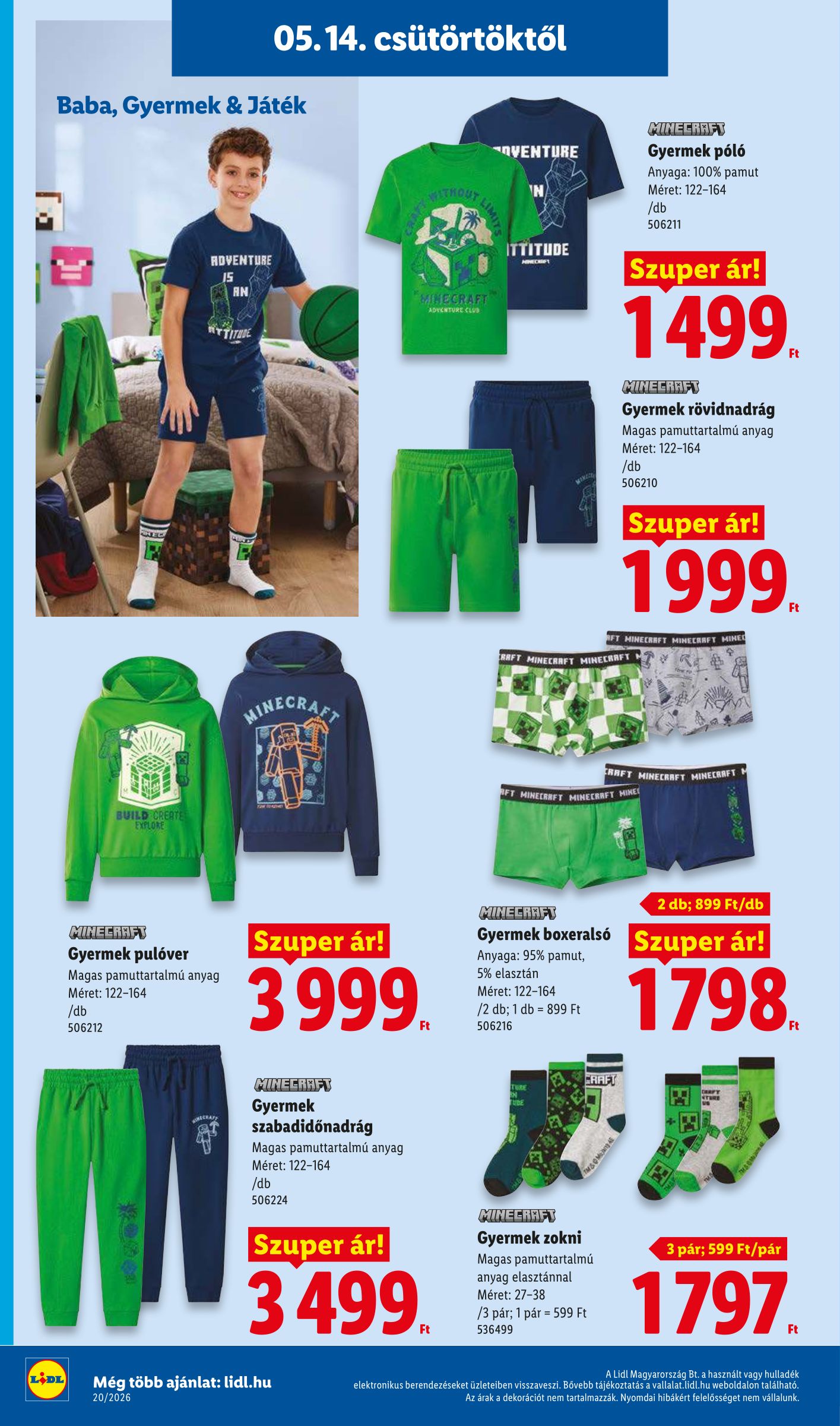 lidl - Lidl hirdetmény a következő hétre csütörtöktől 2026.05.14.-tól szerdától 2026.05.20.-ig - page: 36