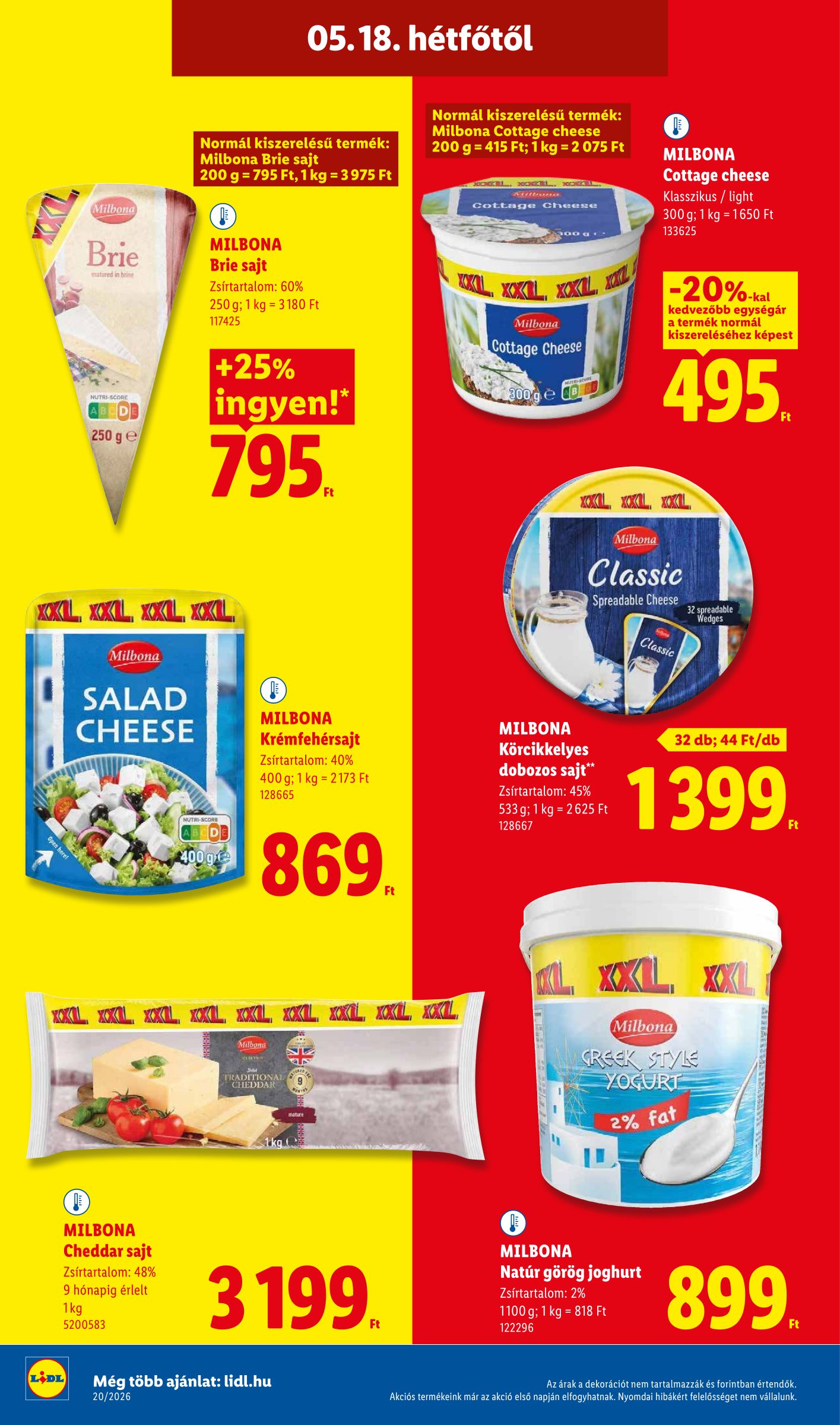 lidl - Lidl hirdetmény a következő hétre csütörtöktől 2026.05.14.-tól szerdától 2026.05.20.-ig - page: 62
