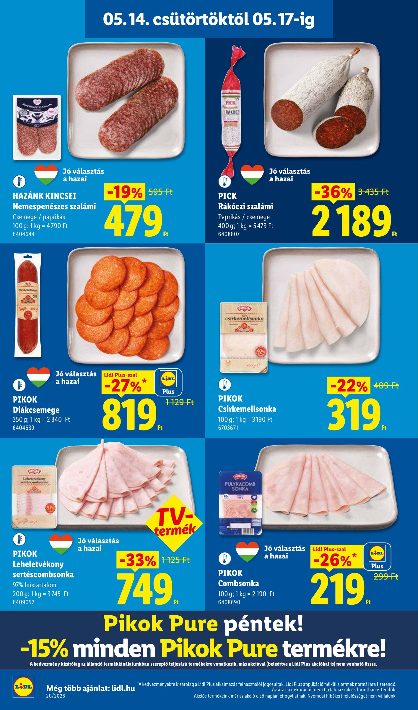 lidl - Lidl hirdetmény a következő hétre csütörtöktől 2026.05.14.-tól szerdától 2026.05.20.-ig - page: 8