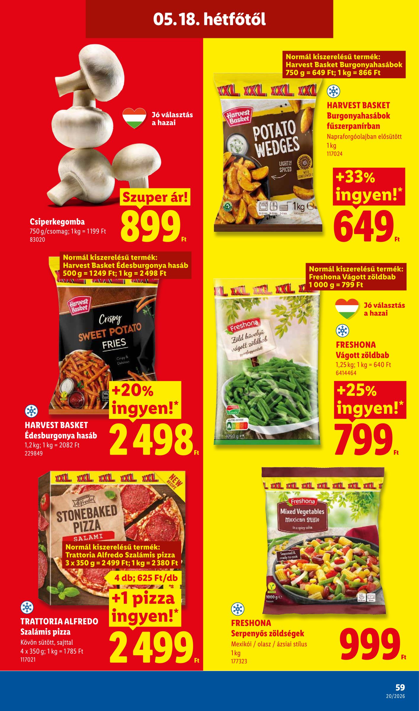 lidl - Lidl hirdetmény a következő hétre csütörtöktől 2026.05.14.-tól szerdától 2026.05.20.-ig - page: 59