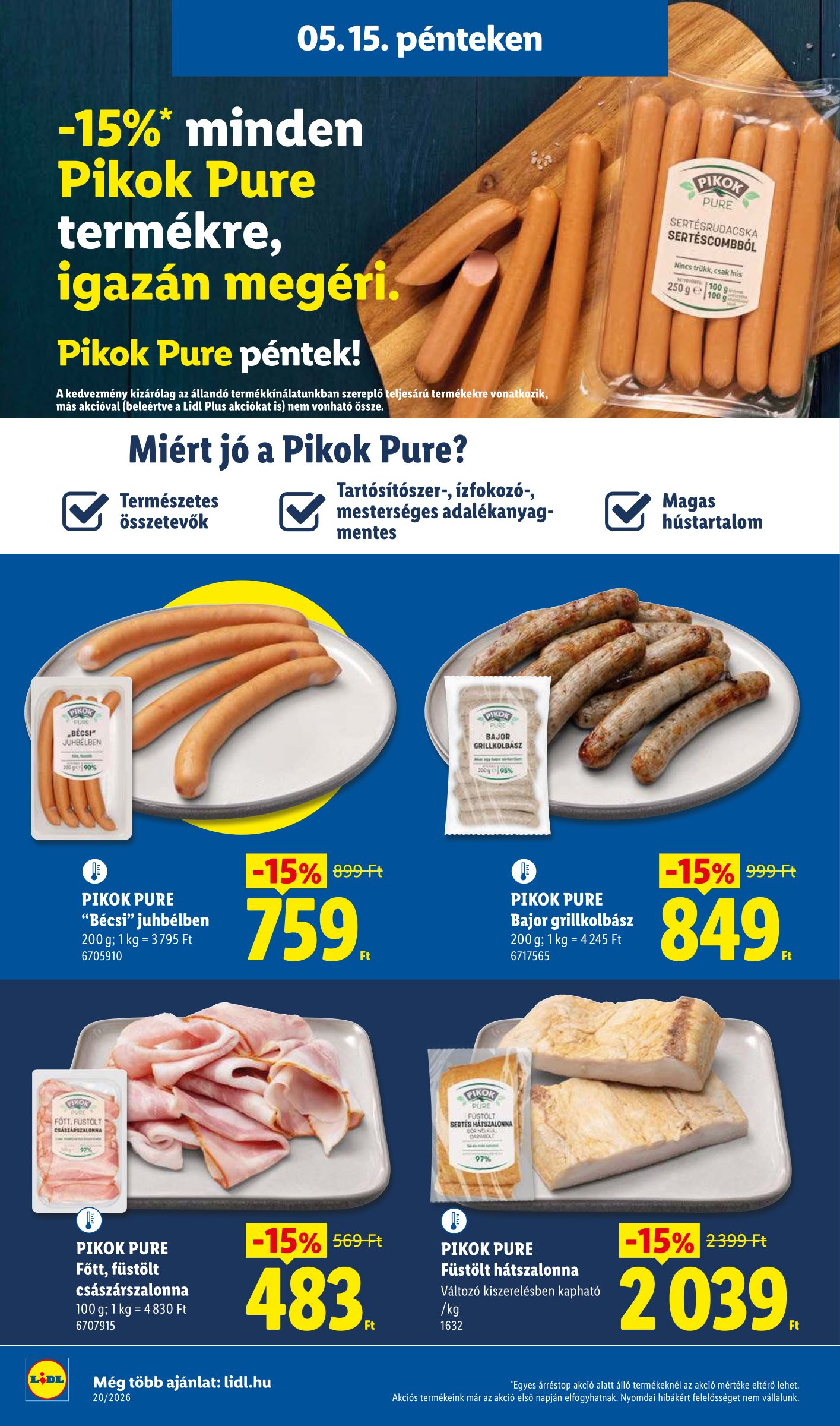 lidl - Lidl hirdetmény a következő hétre csütörtöktől 2026.05.14.-tól szerdától 2026.05.20.-ig - page: 40