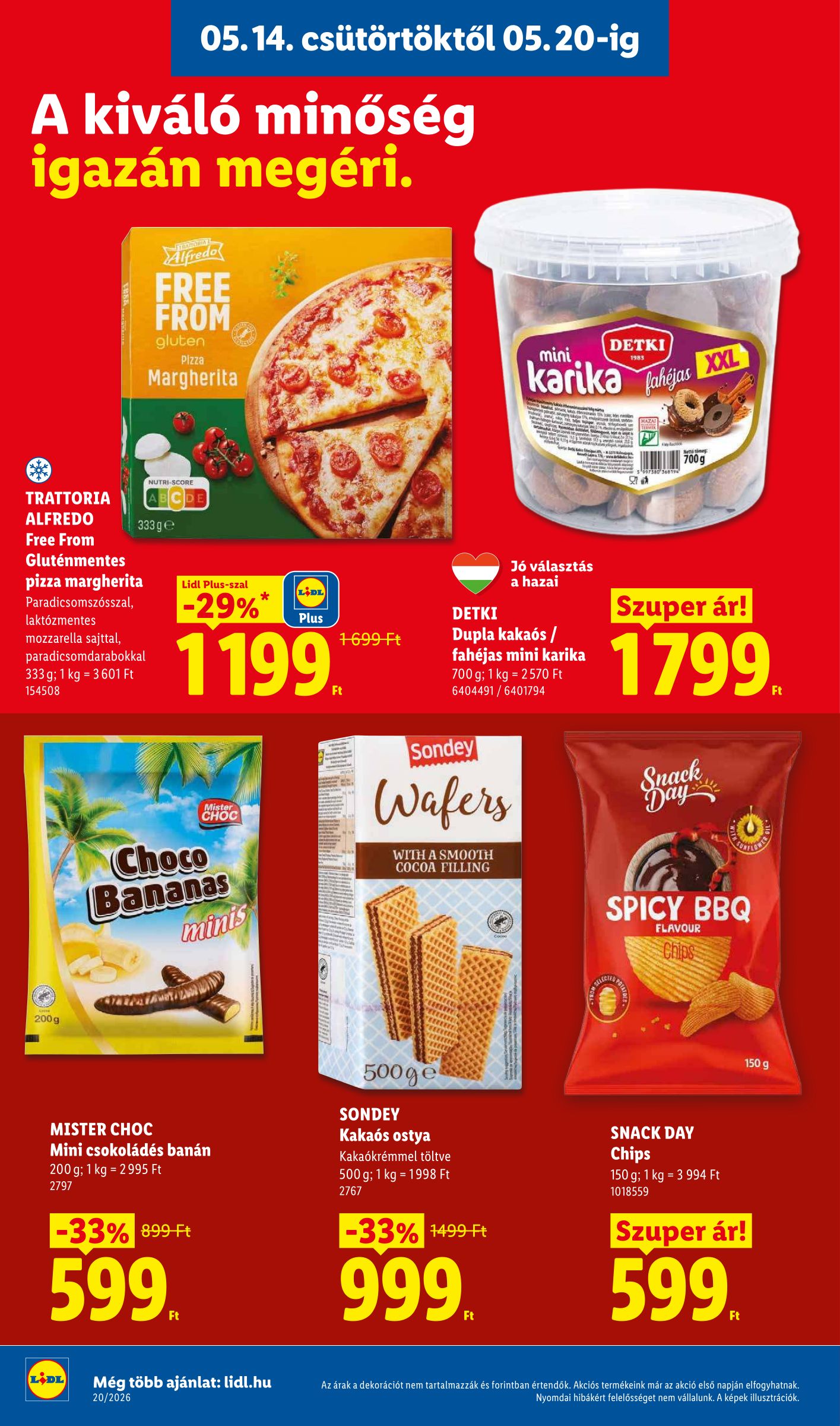 lidl - Lidl hirdetmény a következő hétre csütörtöktől 2026.05.14.-tól szerdától 2026.05.20.-ig - page: 12