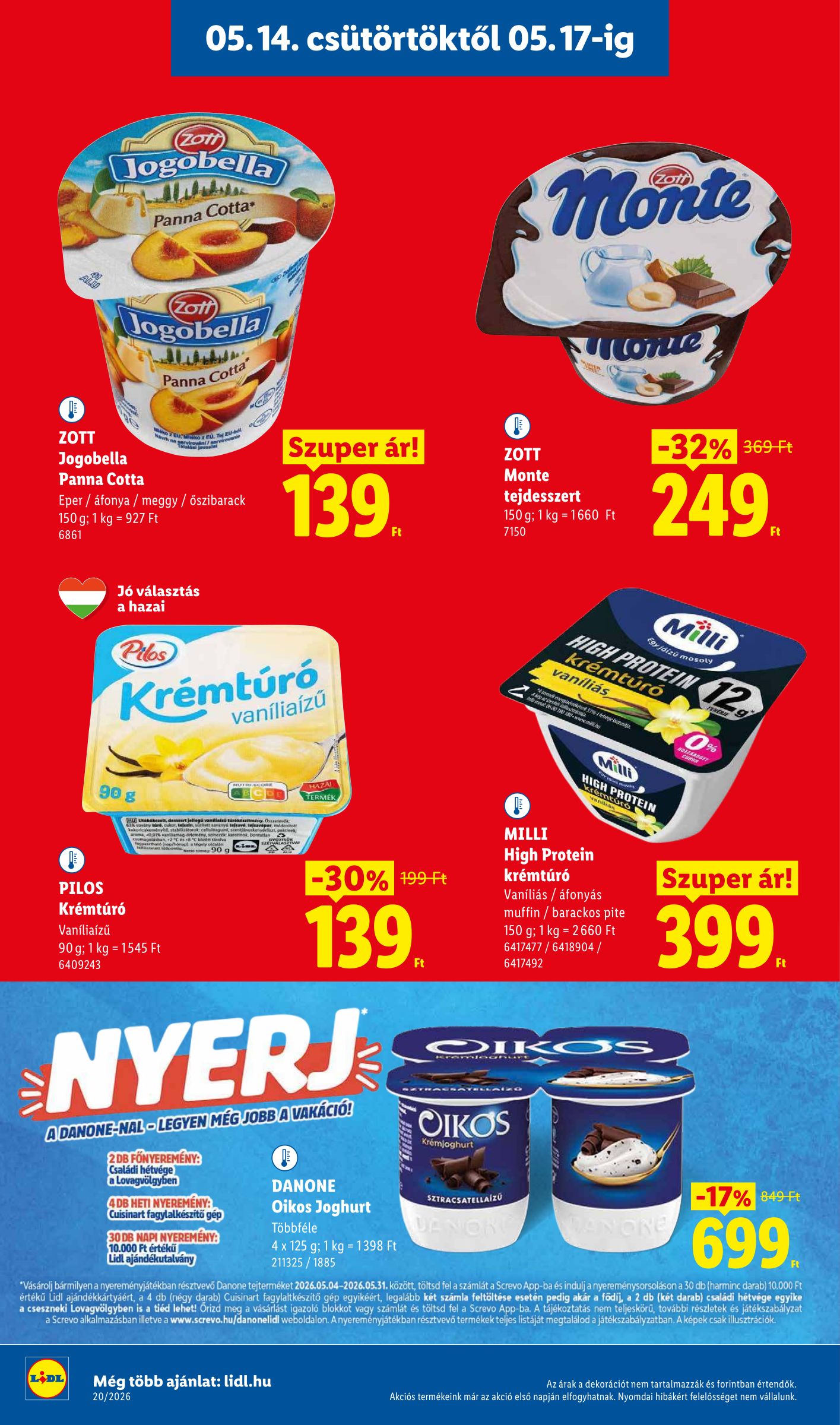 lidl - Lidl hirdetmény a következő hétre csütörtöktől 2026.05.14.-tól szerdától 2026.05.20.-ig - page: 10
