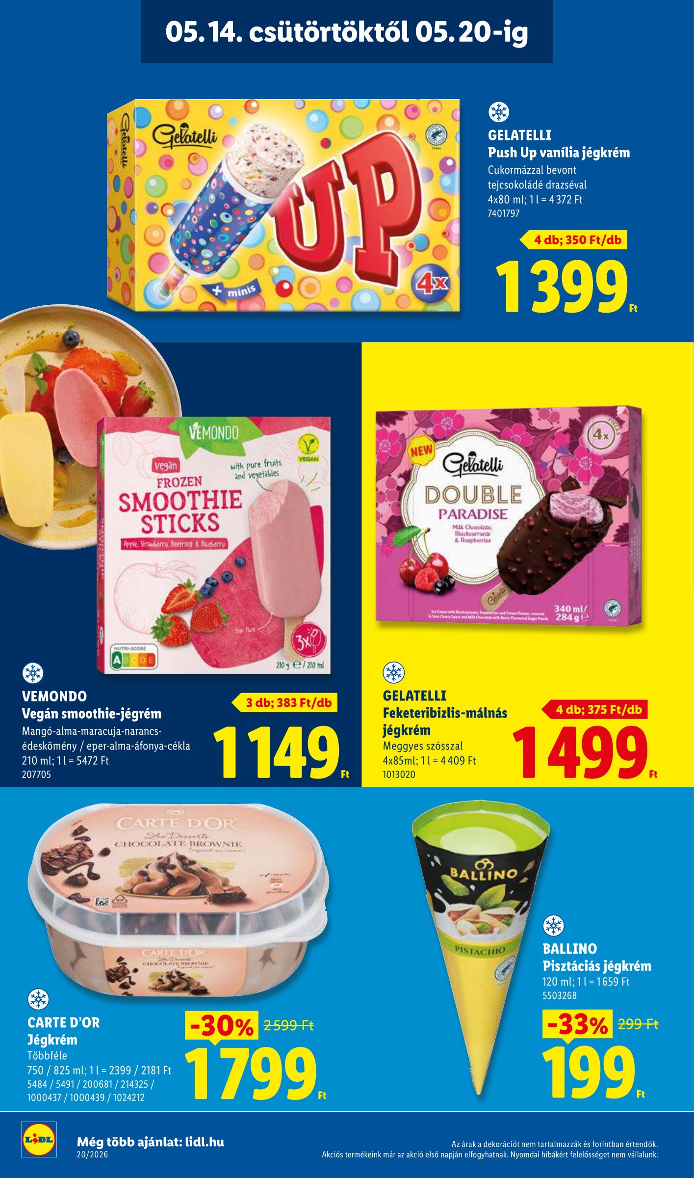 lidl - Lidl hirdetmény a következő hétre csütörtöktől 2026.05.14.-tól szerdától 2026.05.20.-ig - page: 22