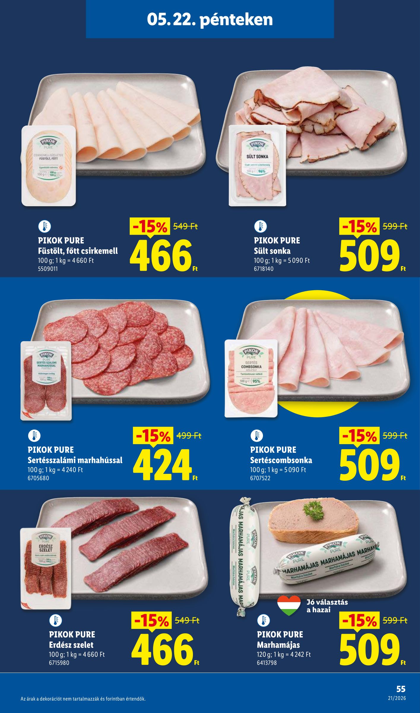 lidl - Lidl hirdetmény a következő hétre csütörtöktől 2026.05.21.-tól szerdától 2026.05.27.-ig - page: 55