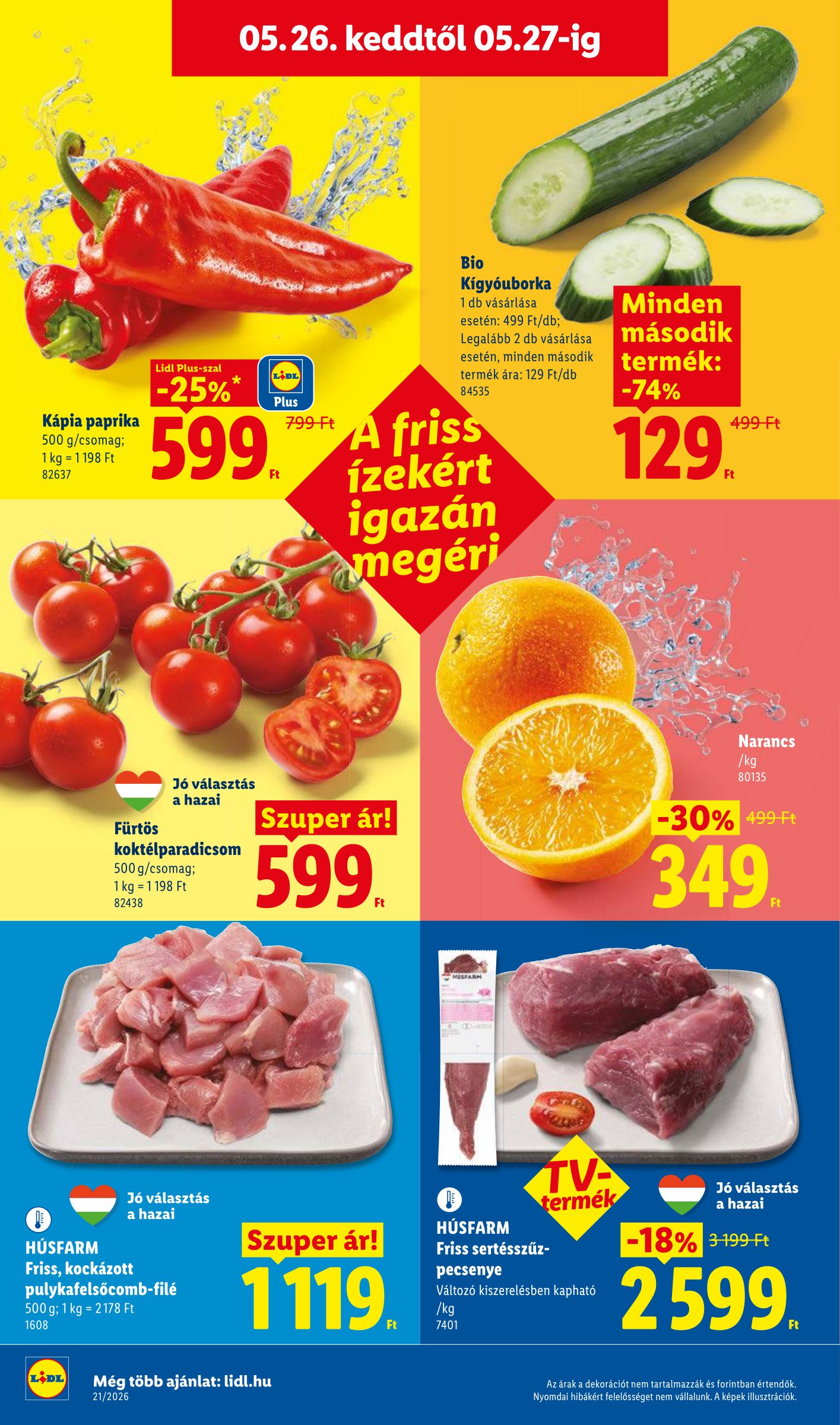 lidl - Lidl hirdetmény a következő hétre csütörtöktől 2026.05.21.-tól szerdától 2026.05.27.-ig - page: 68