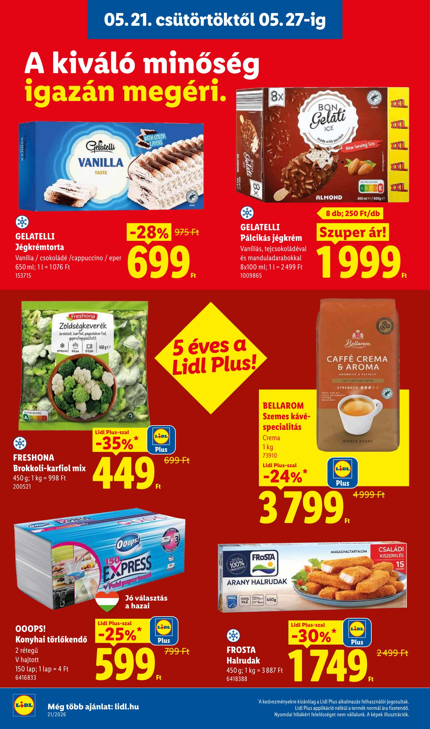 lidl - Lidl hirdetmény a következő hétre csütörtöktől 2026.05.21.-tól szerdától 2026.05.27.-ig - page: 14