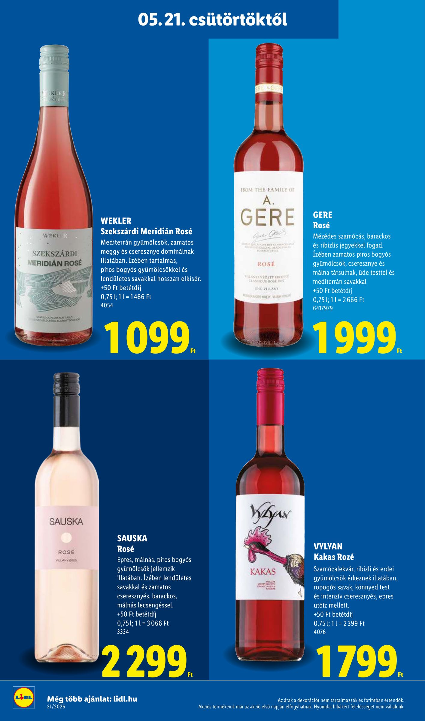 lidl - Lidl hirdetmény a következő hétre csütörtöktől 2026.05.21.-tól szerdától 2026.05.27.-ig - page: 32