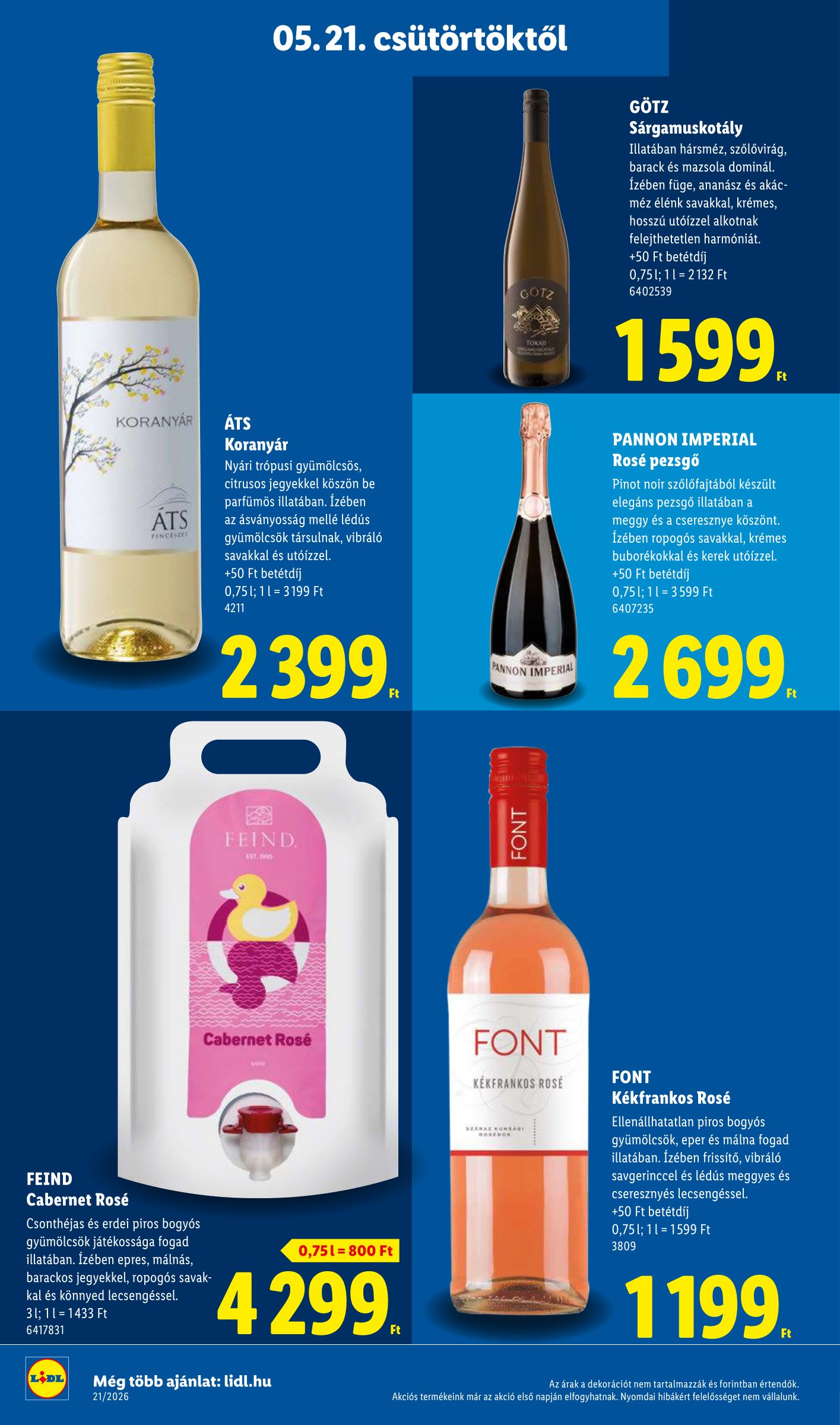 lidl - Lidl hirdetmény a következő hétre csütörtöktől 2026.05.21.-tól szerdától 2026.05.27.-ig - page: 30