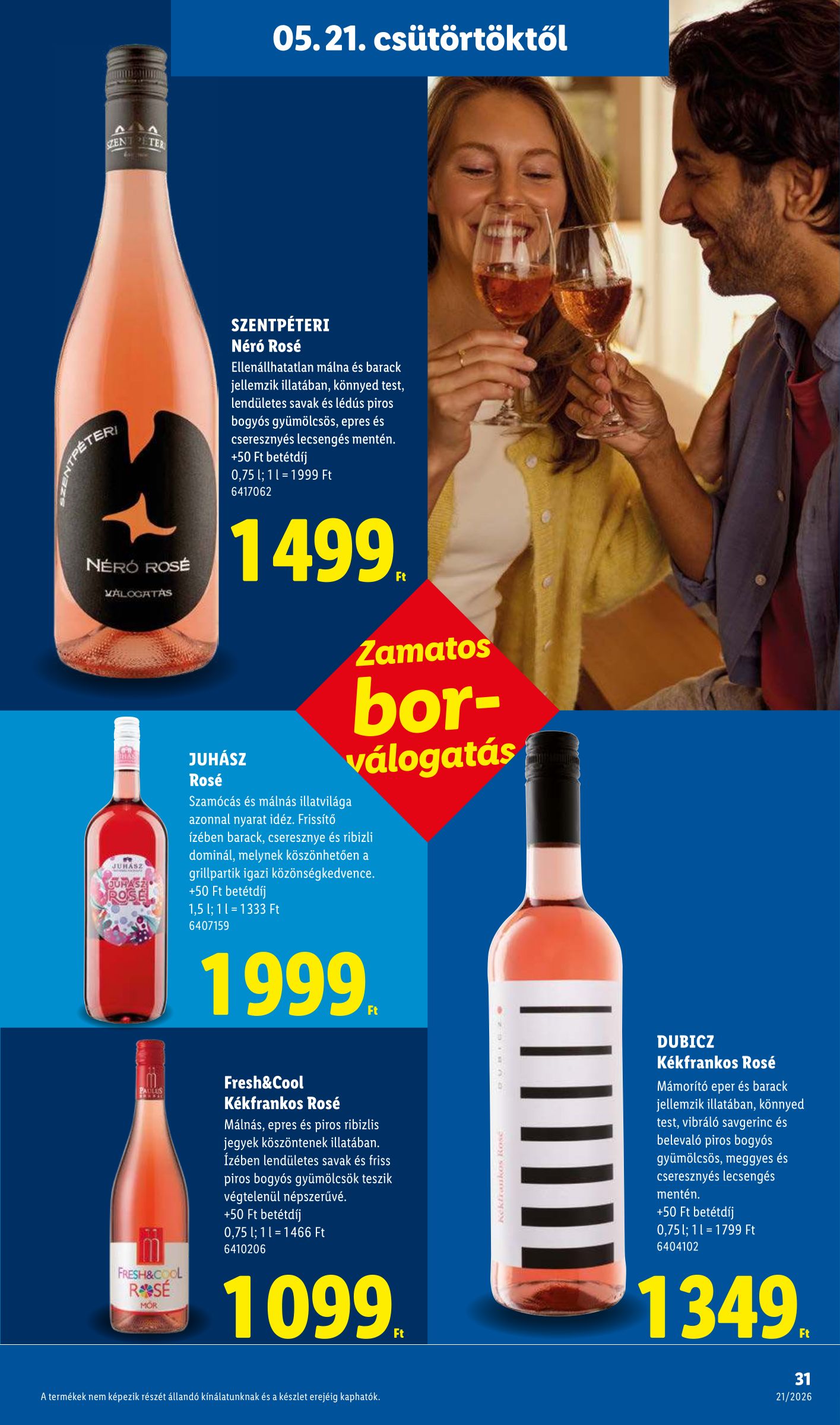 lidl - Lidl hirdetmény a következő hétre csütörtöktől 2026.05.21.-tól szerdától 2026.05.27.-ig - page: 31