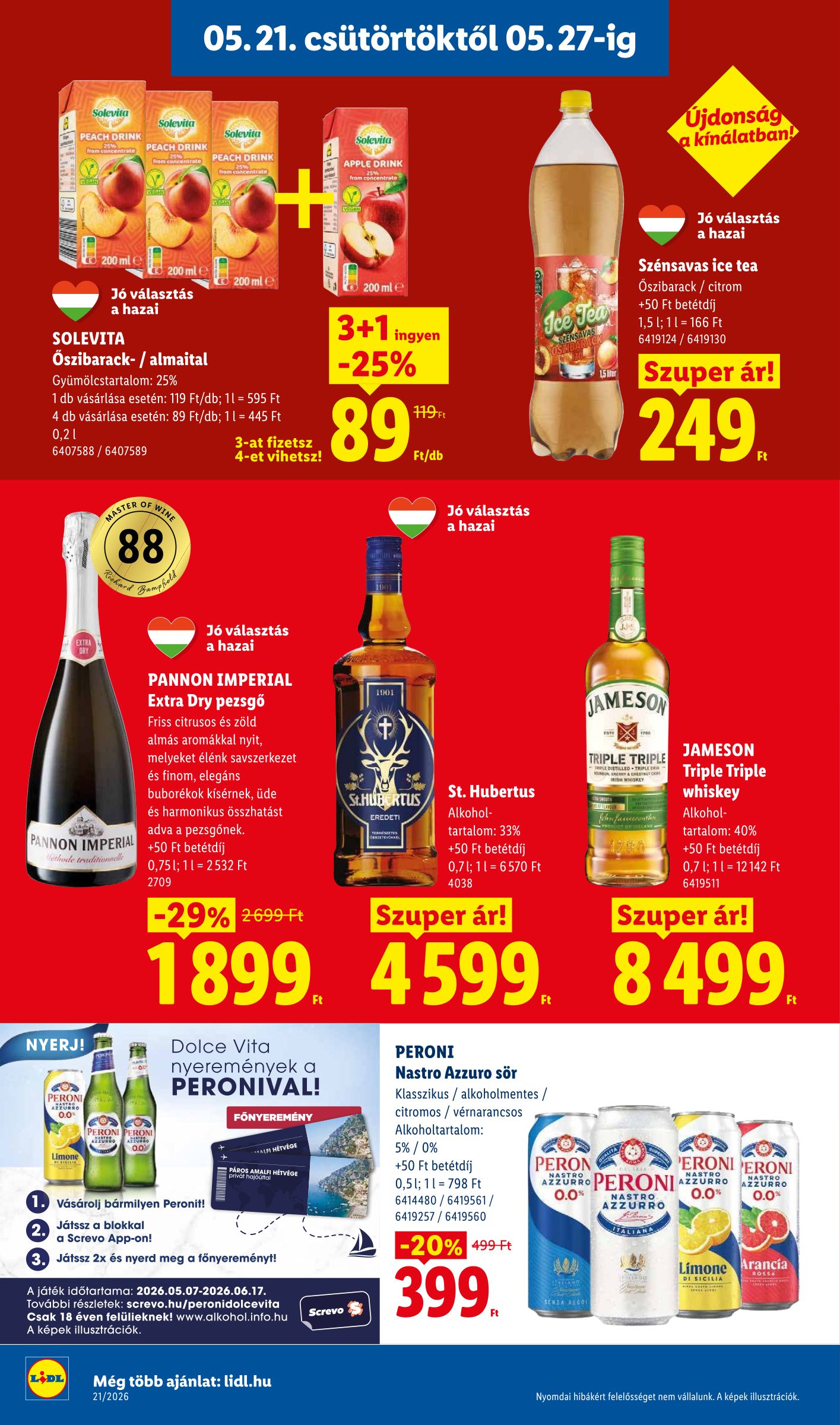 lidl - Lidl hirdetmény a következő hétre csütörtöktől 2026.05.21.-tól szerdától 2026.05.27.-ig - page: 16