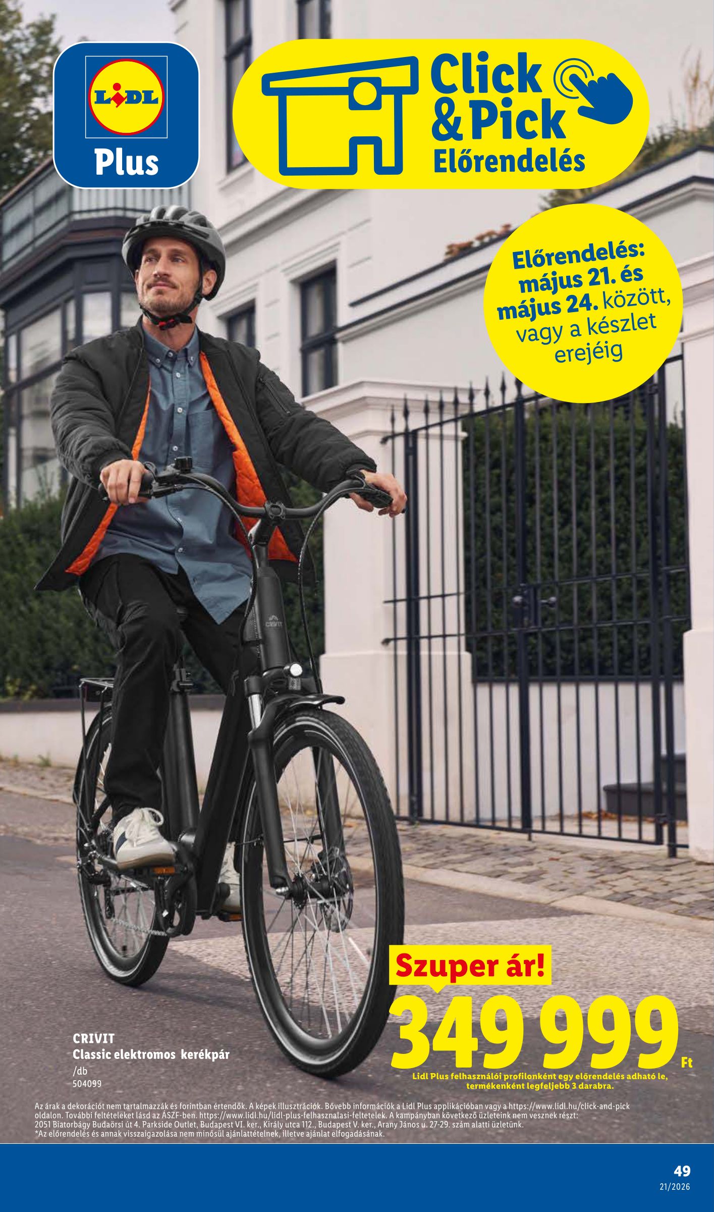 lidl - Lidl hirdetmény a következő hétre csütörtöktől 2026.05.21.-tól szerdától 2026.05.27.-ig - page: 49