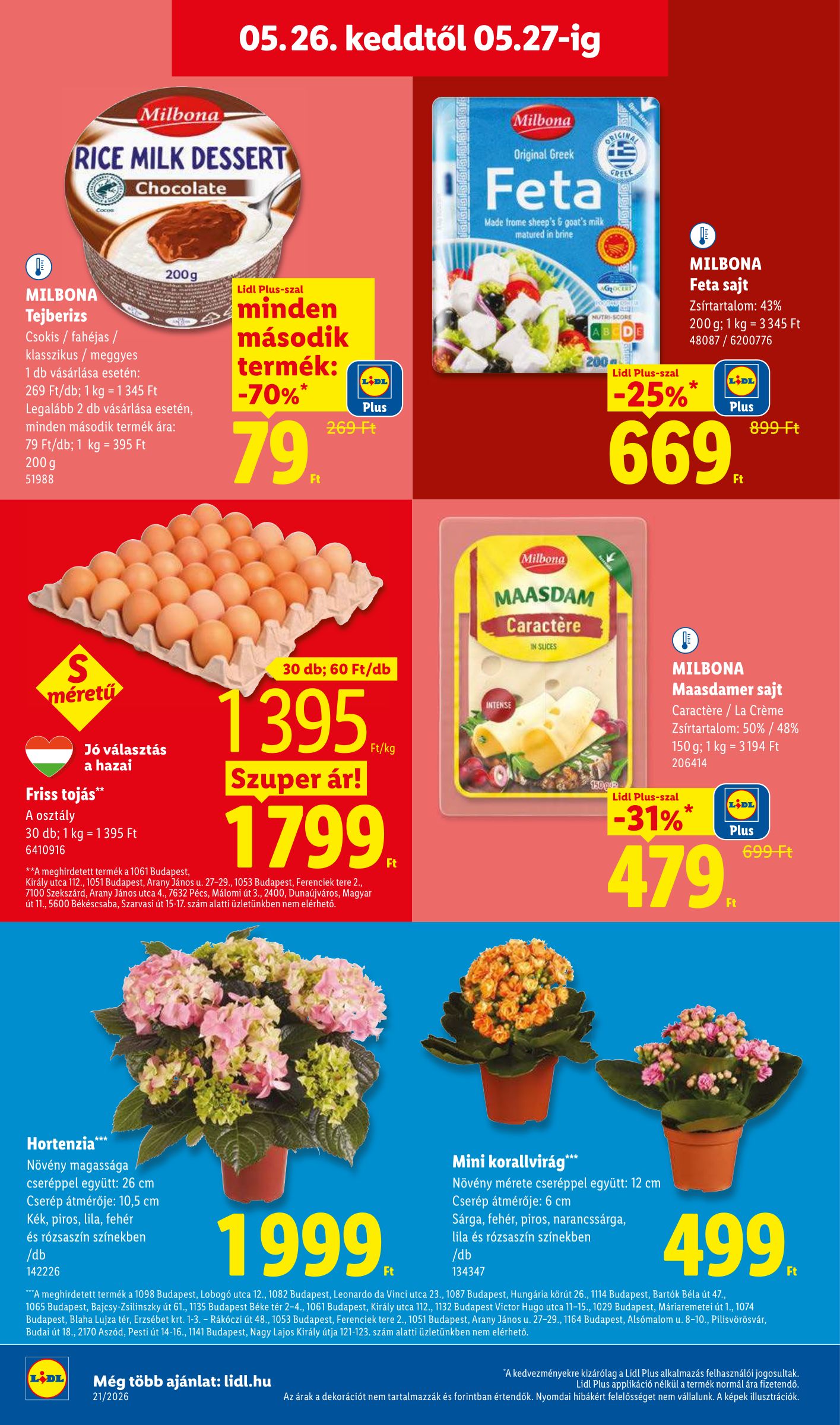 lidl - Lidl hirdetmény a következő hétre csütörtöktől 2026.05.21.-tól szerdától 2026.05.27.-ig - page: 70