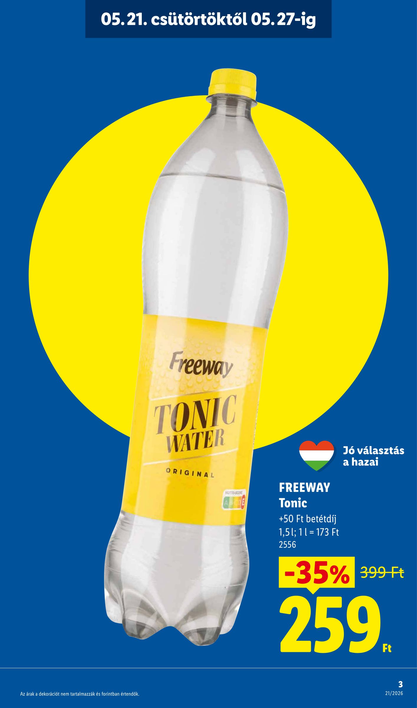 lidl - Lidl hirdetmény a következő hétre csütörtöktől 2026.05.21.-tól szerdától 2026.05.27.-ig - page: 3