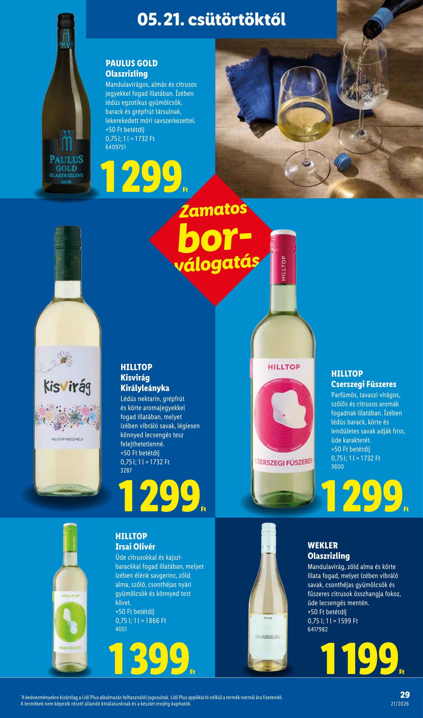 lidl - Lidl hirdetmény a következő hétre csütörtöktől 2026.05.21.-tól szerdától 2026.05.27.-ig - page: 29