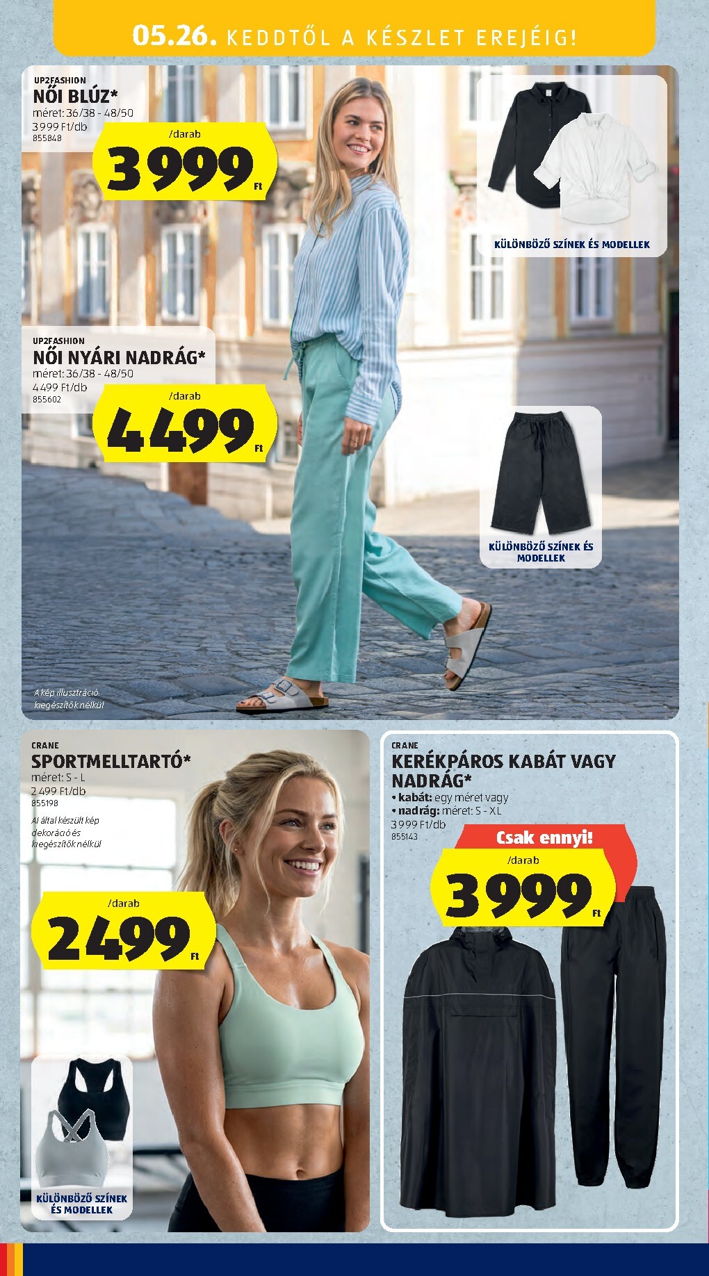 aldi - Aldi - Középső sor termékei hirdetmény a következő hétre csütörtöktől 2026.05.21.-tól szerdától 2026.05.27.-ig - page: 14