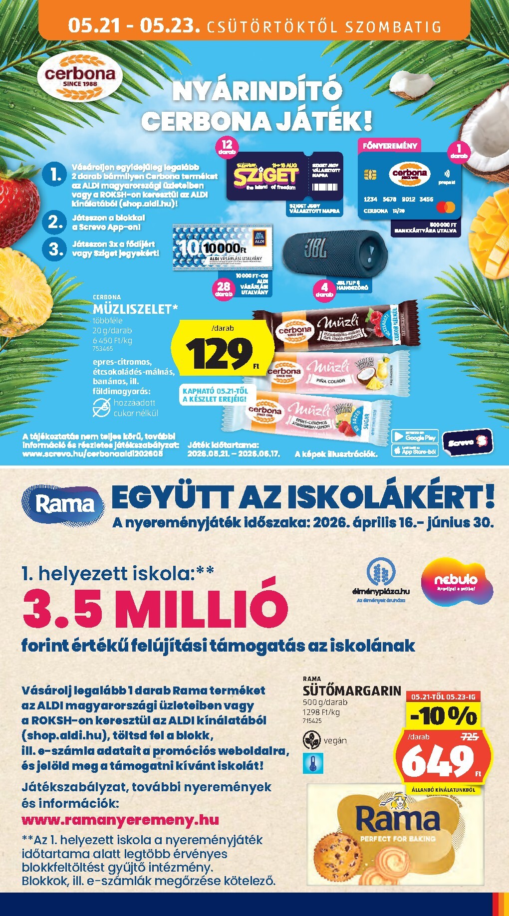 aldi - Aldi hirdetmény a következő hétre csütörtöktől 2026.05.21.-tól szerdától 2026.05.27.-ig - page: 19