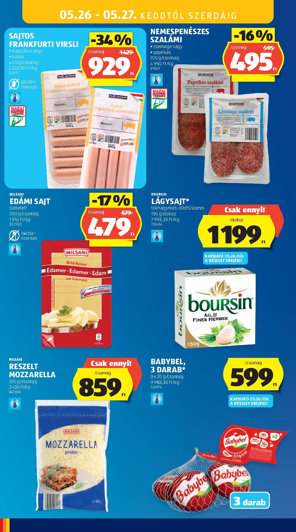 aldi - Aldi hirdetmény a következő hétre csütörtöktől 2026.05.21.-tól szerdától 2026.05.27.-ig - page: 32