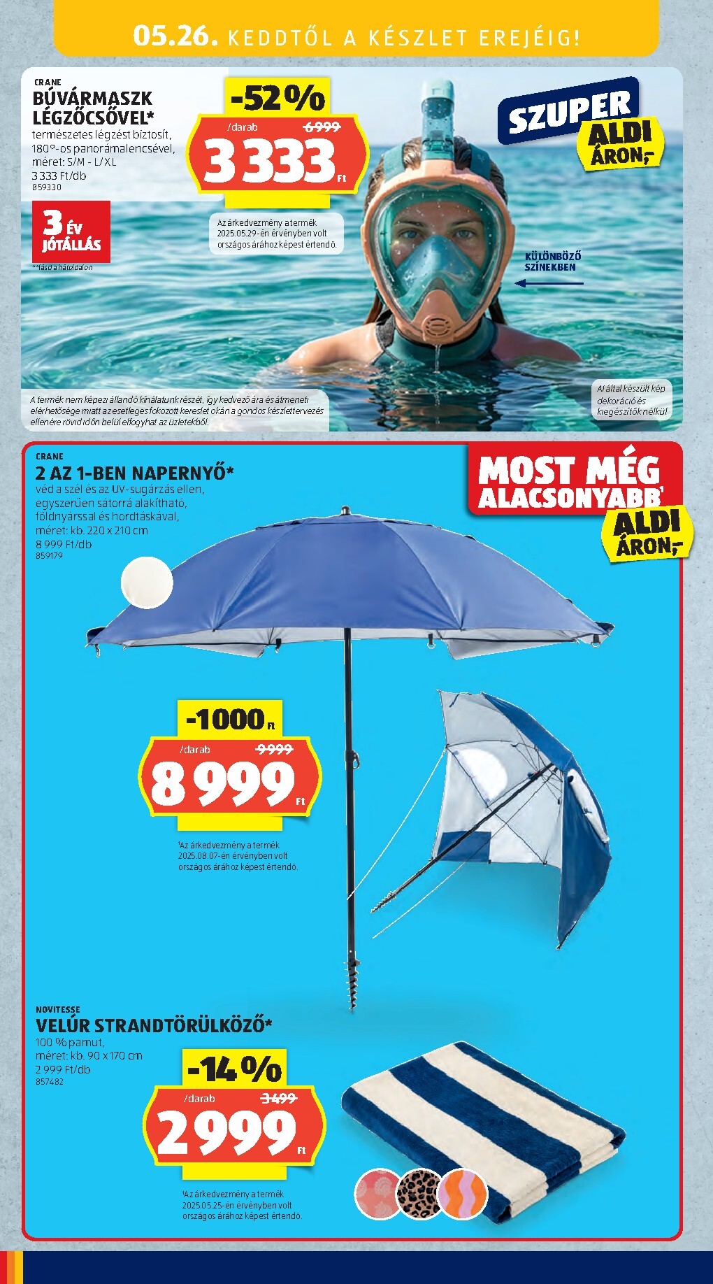 aldi - A jövőbeli Aldi akciós újság csütörtöktől 2026.05.21.-tól szerdától 2026.05.27.-ig érvényes. - page: 54