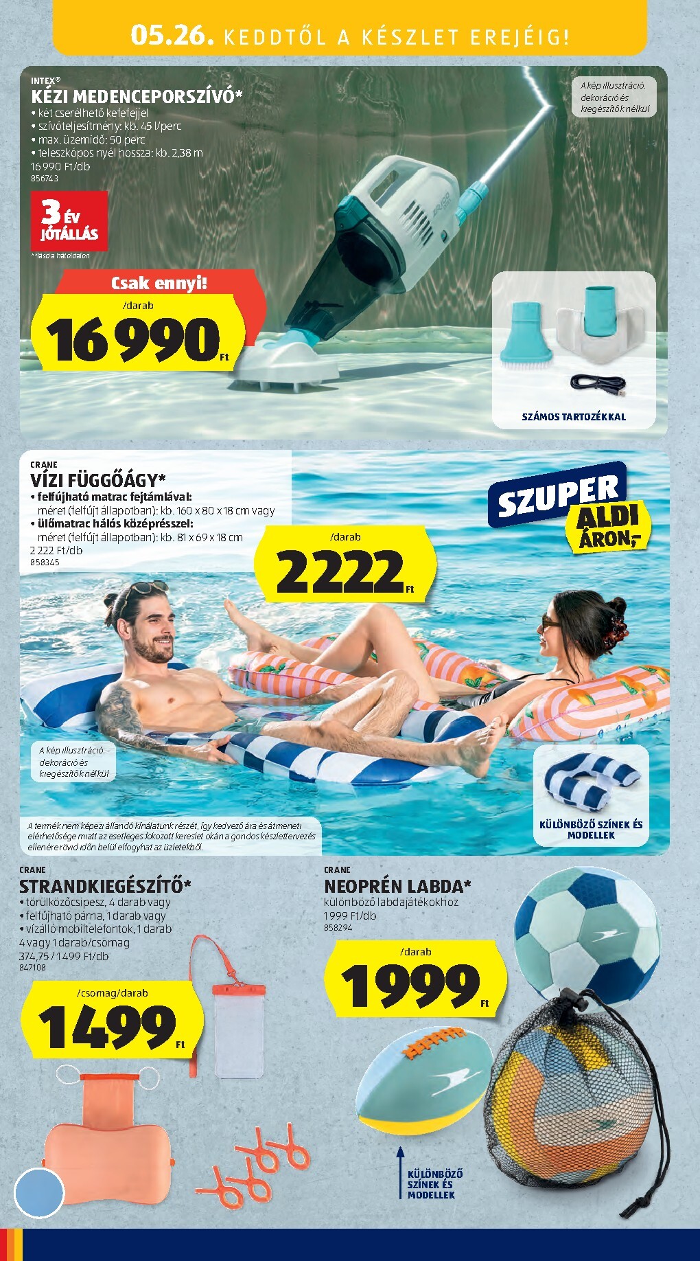 aldi - A jövőbeli Aldi akciós újság csütörtöktől 2026.05.21.-tól szerdától 2026.05.27.-ig érvényes. - page: 56