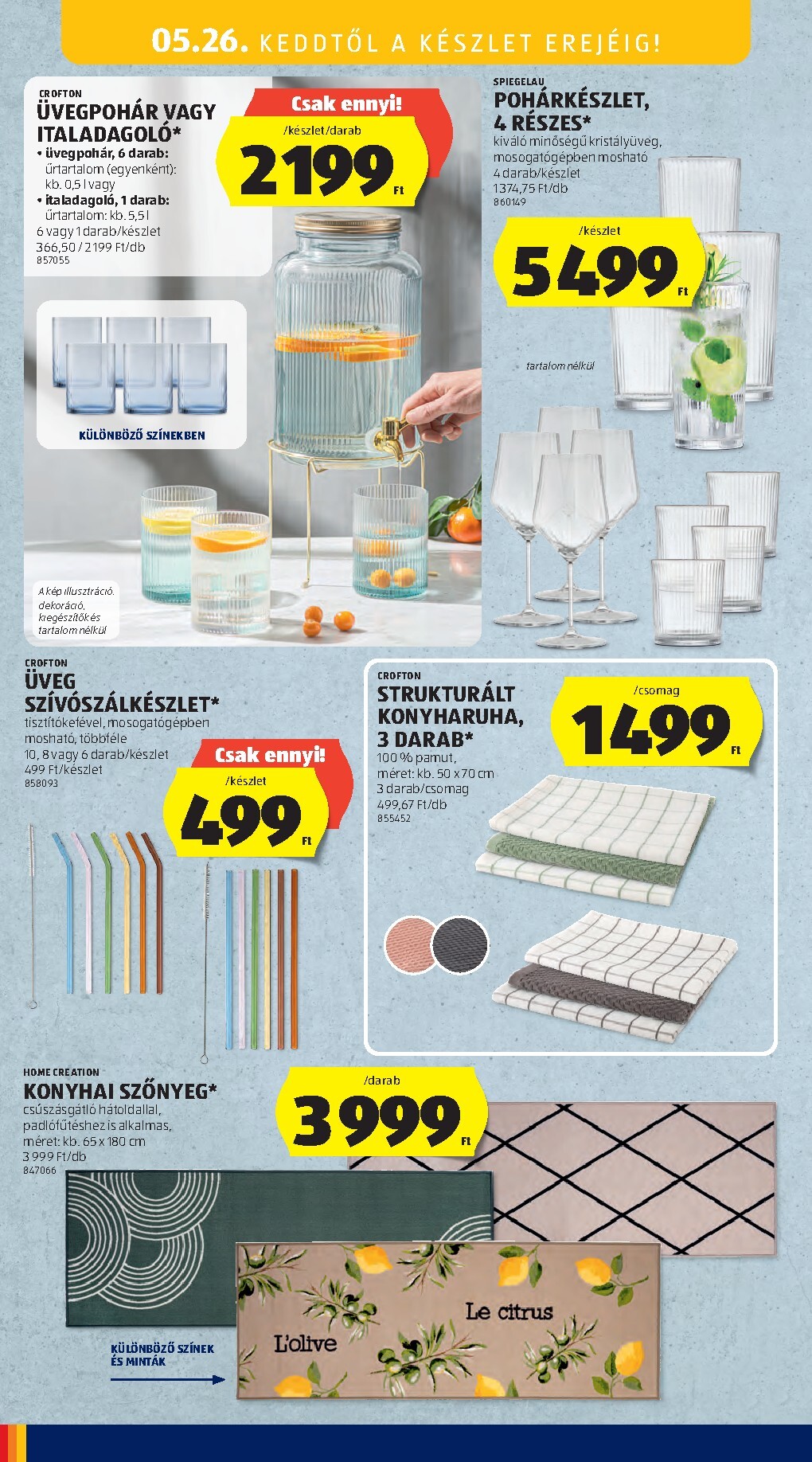 aldi - A jövőbeli Aldi akciós újság csütörtöktől 2026.05.21.-tól szerdától 2026.05.27.-ig érvényes. - page: 46