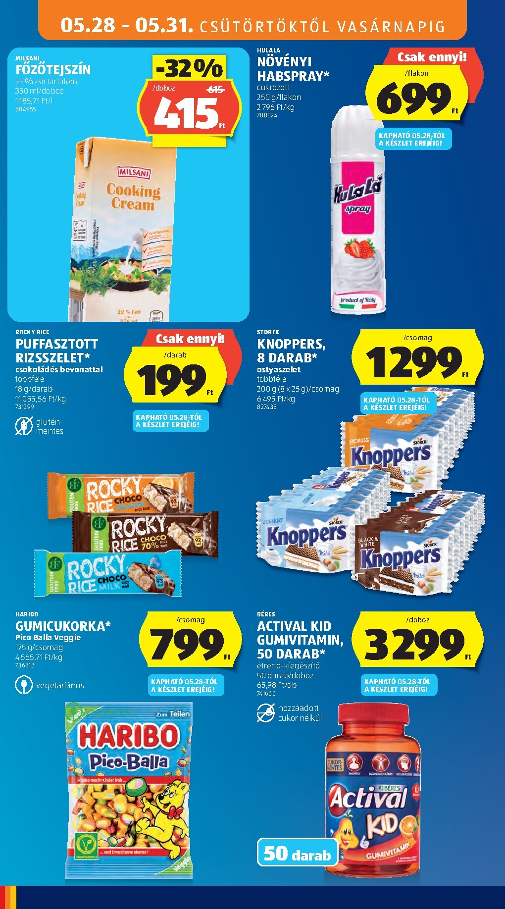 aldi - Aldi hirdetmény a következő hétre csütörtöktől 2026.05.28.-tól szerdától 2026.06.03.-ig - page: 16