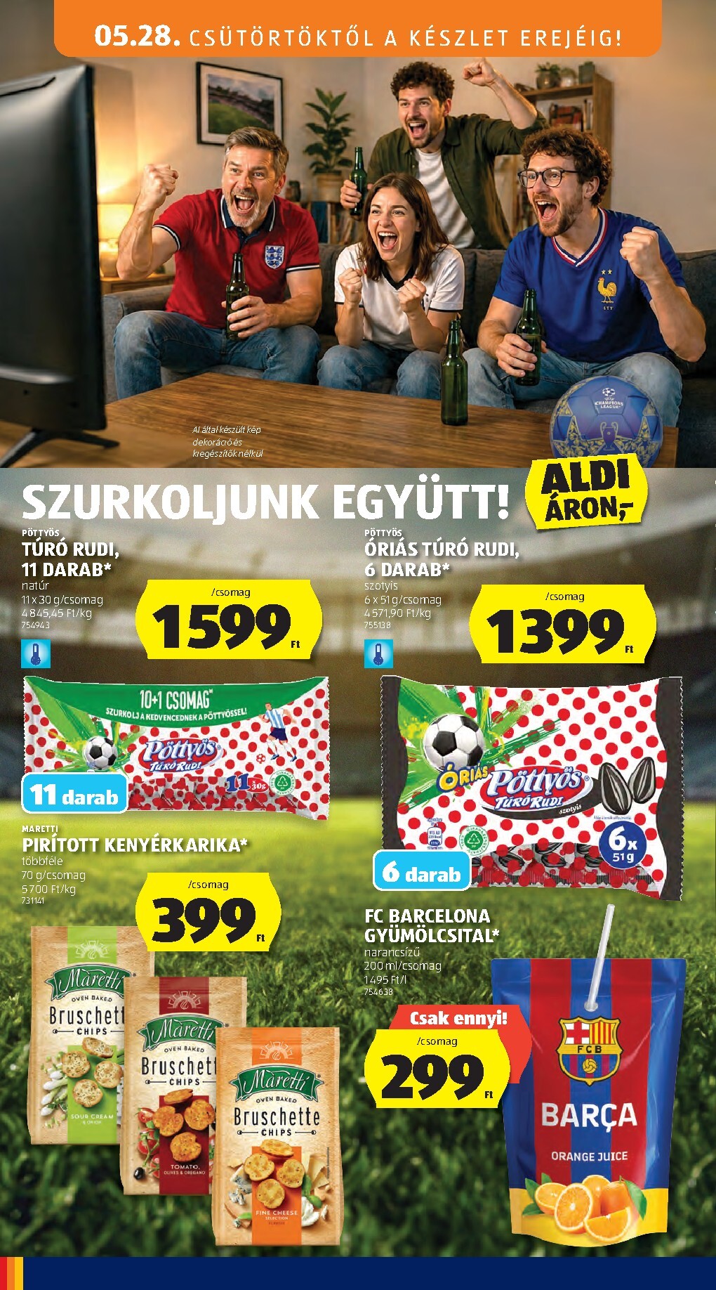 aldi - Aldi hirdetmény a következő hétre csütörtöktől 2026.05.28.-tól szerdától 2026.06.03.-ig - page: 20