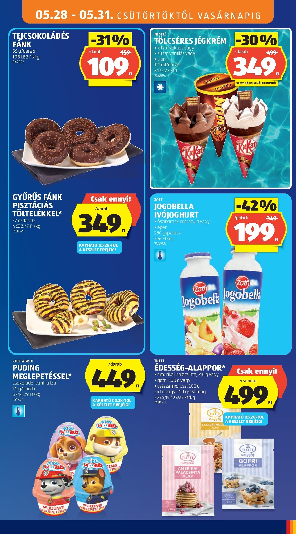 aldi - Aldi hirdetmény a következő hétre csütörtöktől 2026.05.28.-tól szerdától 2026.06.03.-ig - page: 15