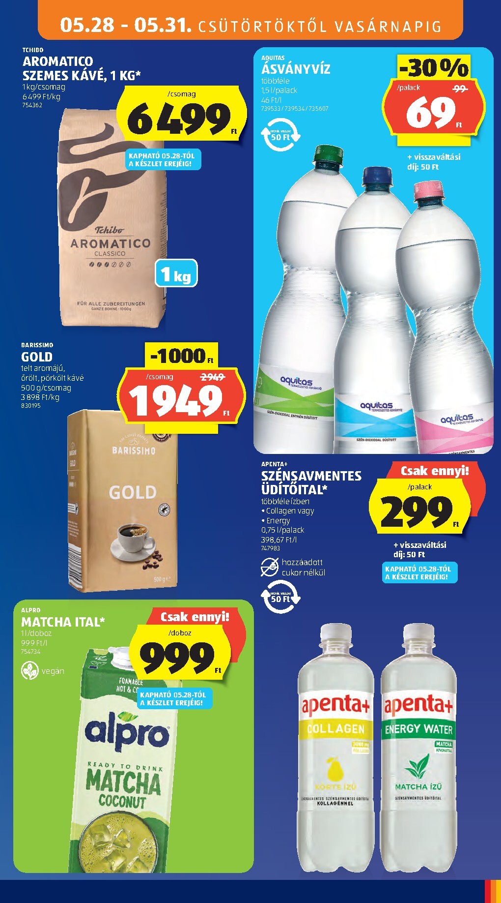 aldi - Aldi hirdetmény a következő hétre csütörtöktől 2026.05.28.-tól szerdától 2026.06.03.-ig - page: 17