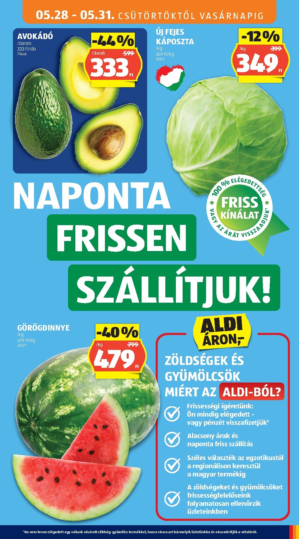 aldi - Aldi hirdetmény a következő hétre csütörtöktől 2026.05.28.-tól szerdától 2026.06.03.-ig - page: 9