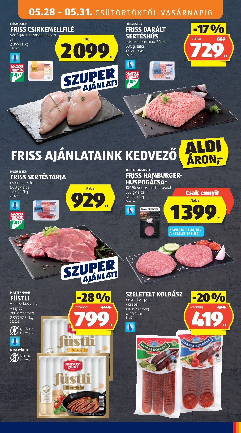 aldi - Aldi hirdetmény a következő hétre csütörtöktől 2026.05.28.-tól szerdától 2026.06.03.-ig - page: 11