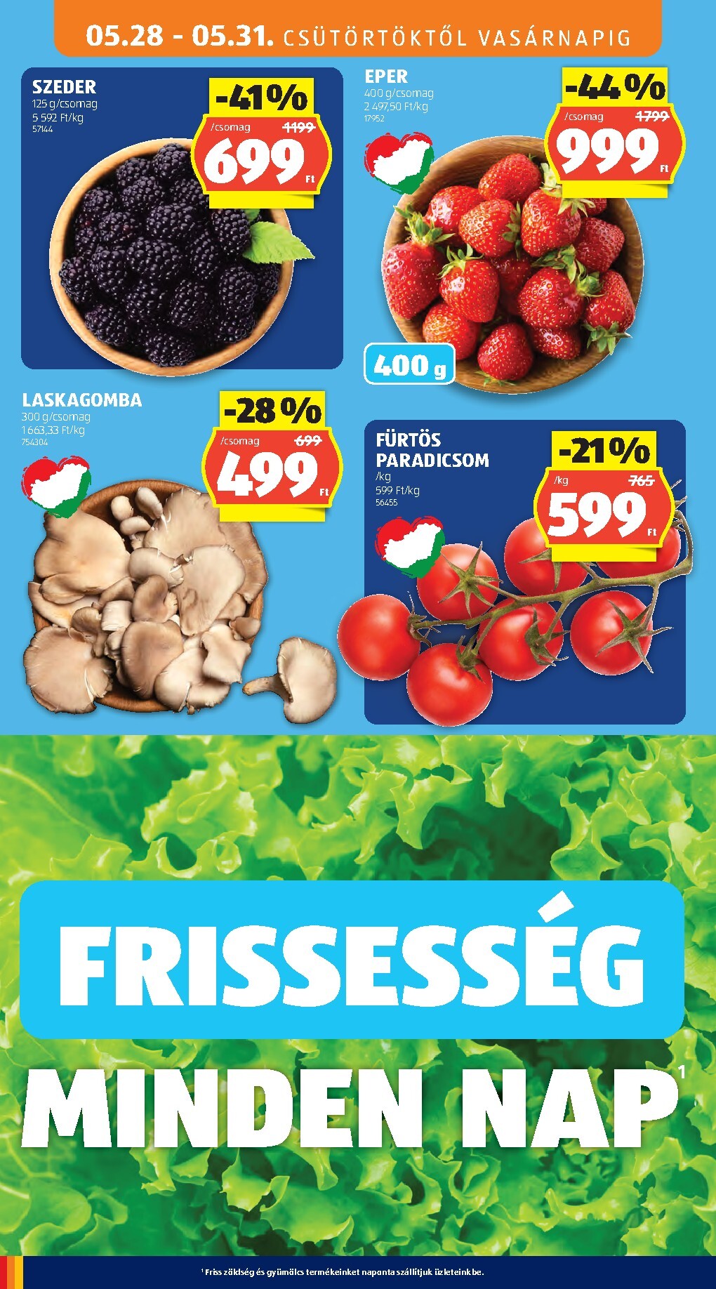 aldi - Aldi hirdetmény a következő hétre csütörtöktől 2026.05.28.-tól szerdától 2026.06.03.-ig - page: 10