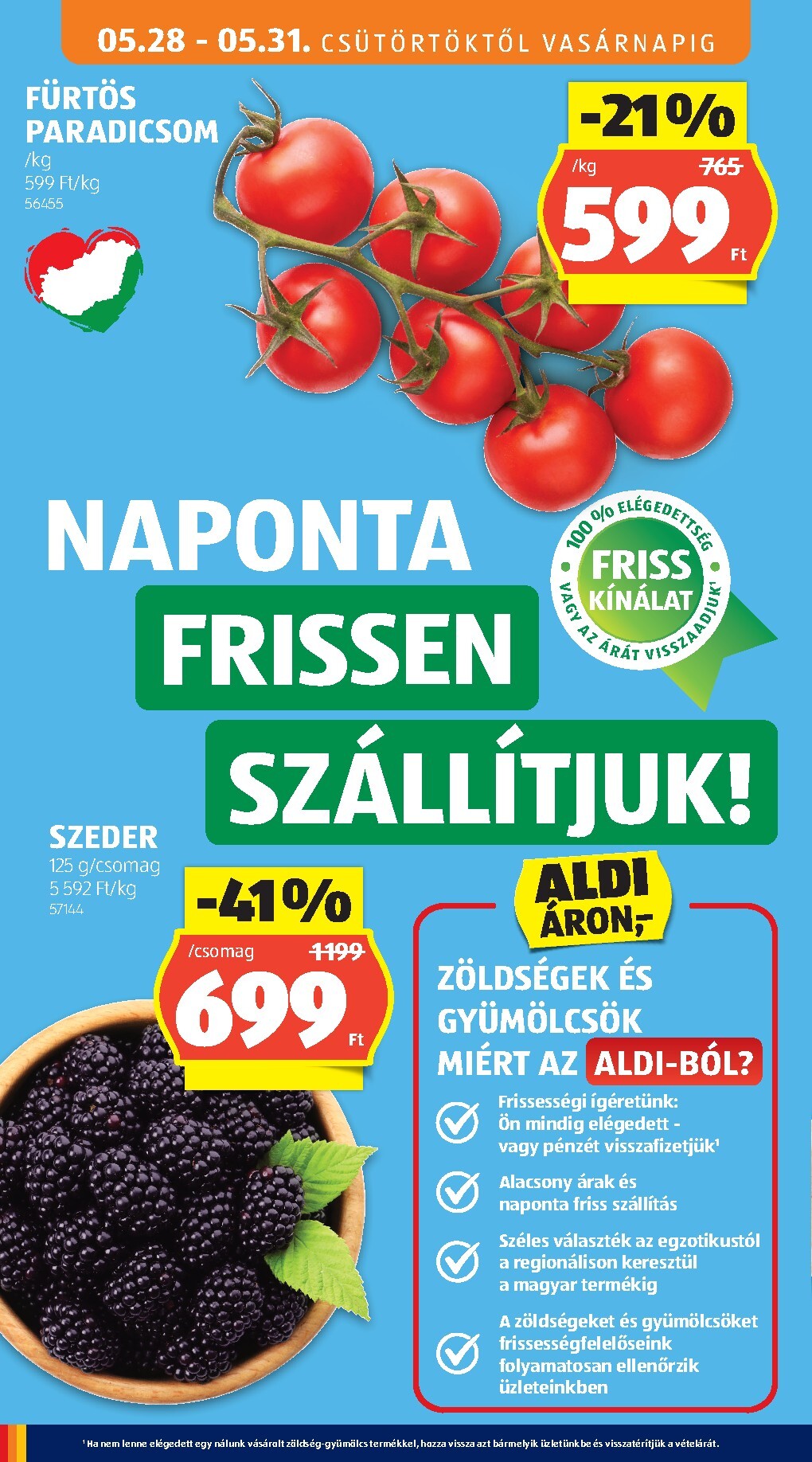 aldi - Aldi hirdetmény a következő hétre csütörtöktől 2026.05.28.-tól szerdától 2026.06.03.-ig - page: 12