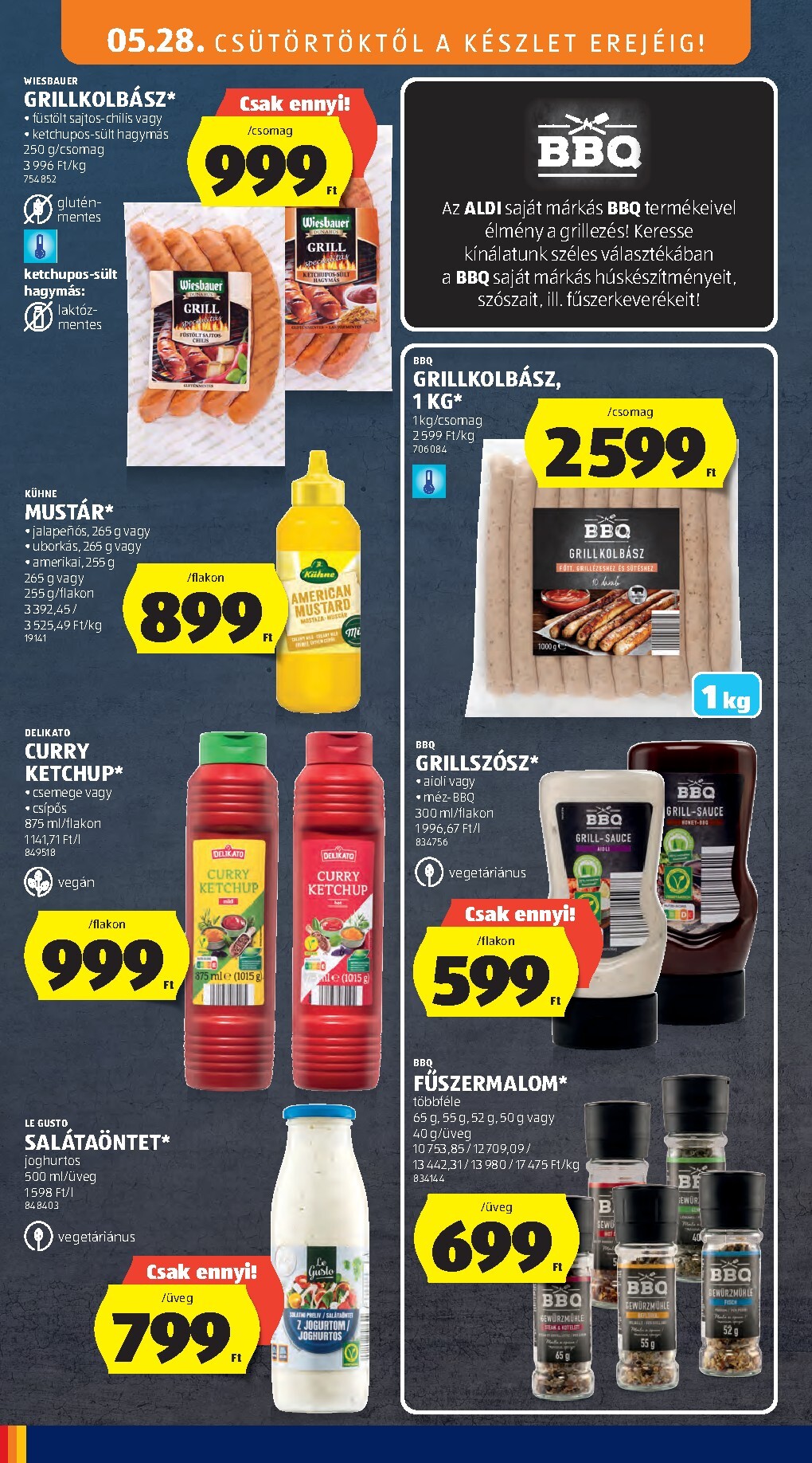 aldi - Aldi hirdetmény a következő hétre csütörtöktől 2026.05.28.-tól szerdától 2026.06.03.-ig - page: 22