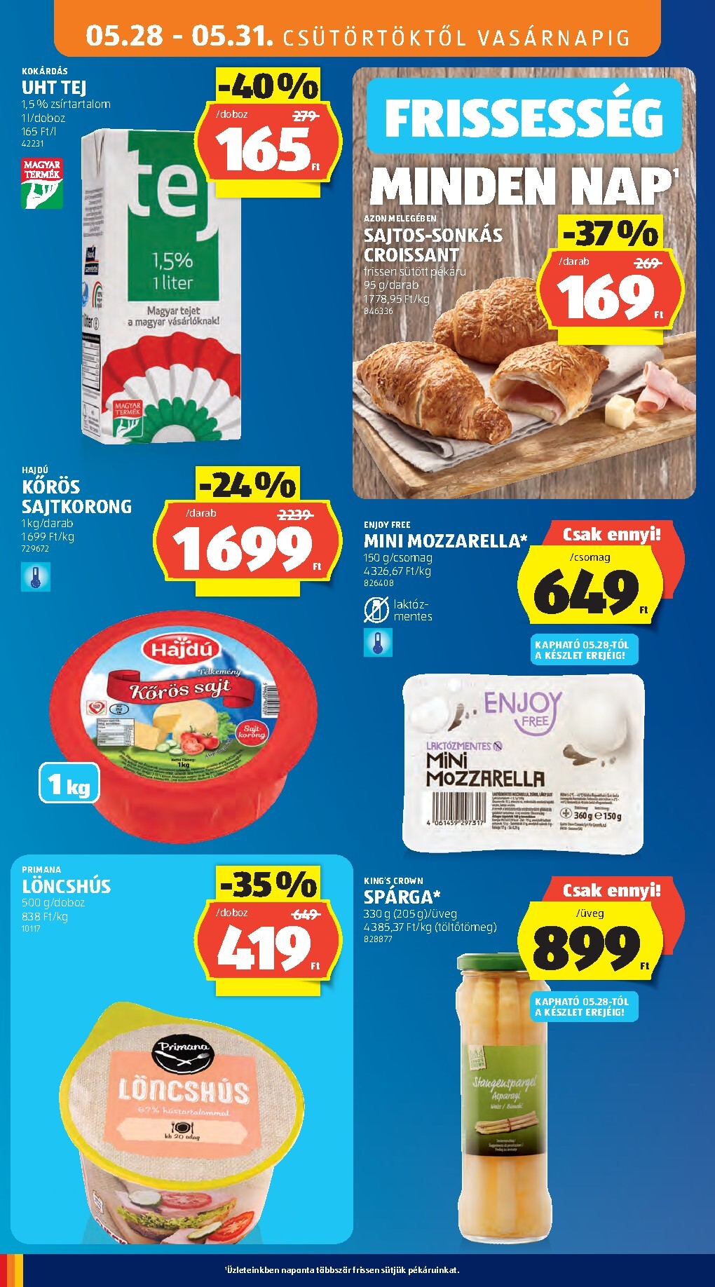 aldi - Aldi hirdetmény a következő hétre csütörtöktől 2026.05.28.-tól szerdától 2026.06.03.-ig - page: 14
