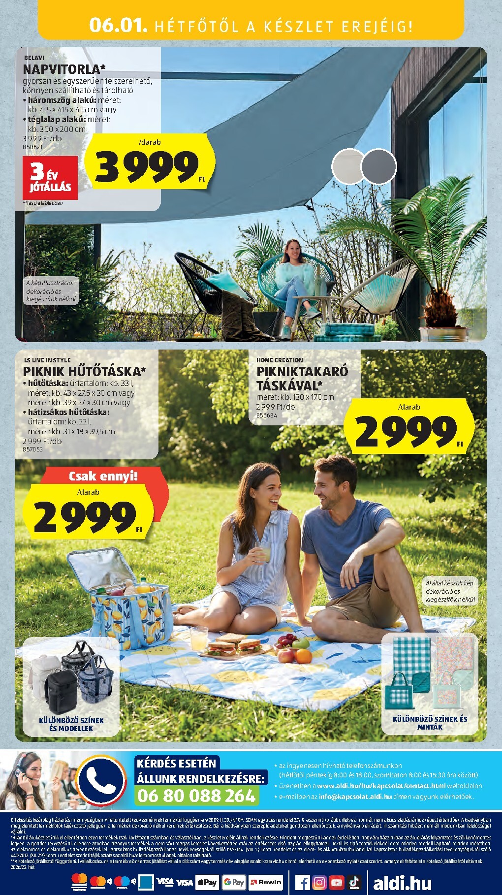 aldi - Aldi - Középső sor termékei hirdetmény a következő hétre csütörtöktől 2026.05.28.-tól szerdától 2026.06.03.-ig - page: 12