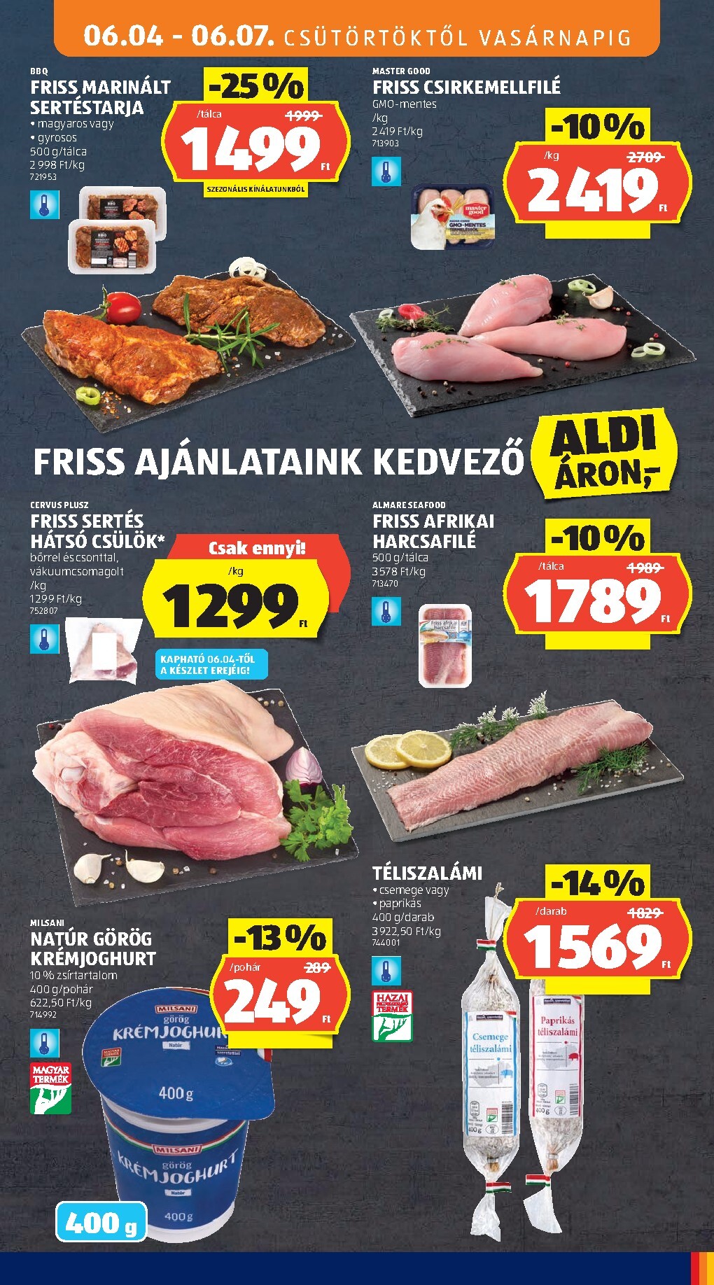 aldi - Aldi hirdetmény a következő hétre csütörtöktől 2026.06.04.-tól szerdától 2026.06.10.-ig - page: 11