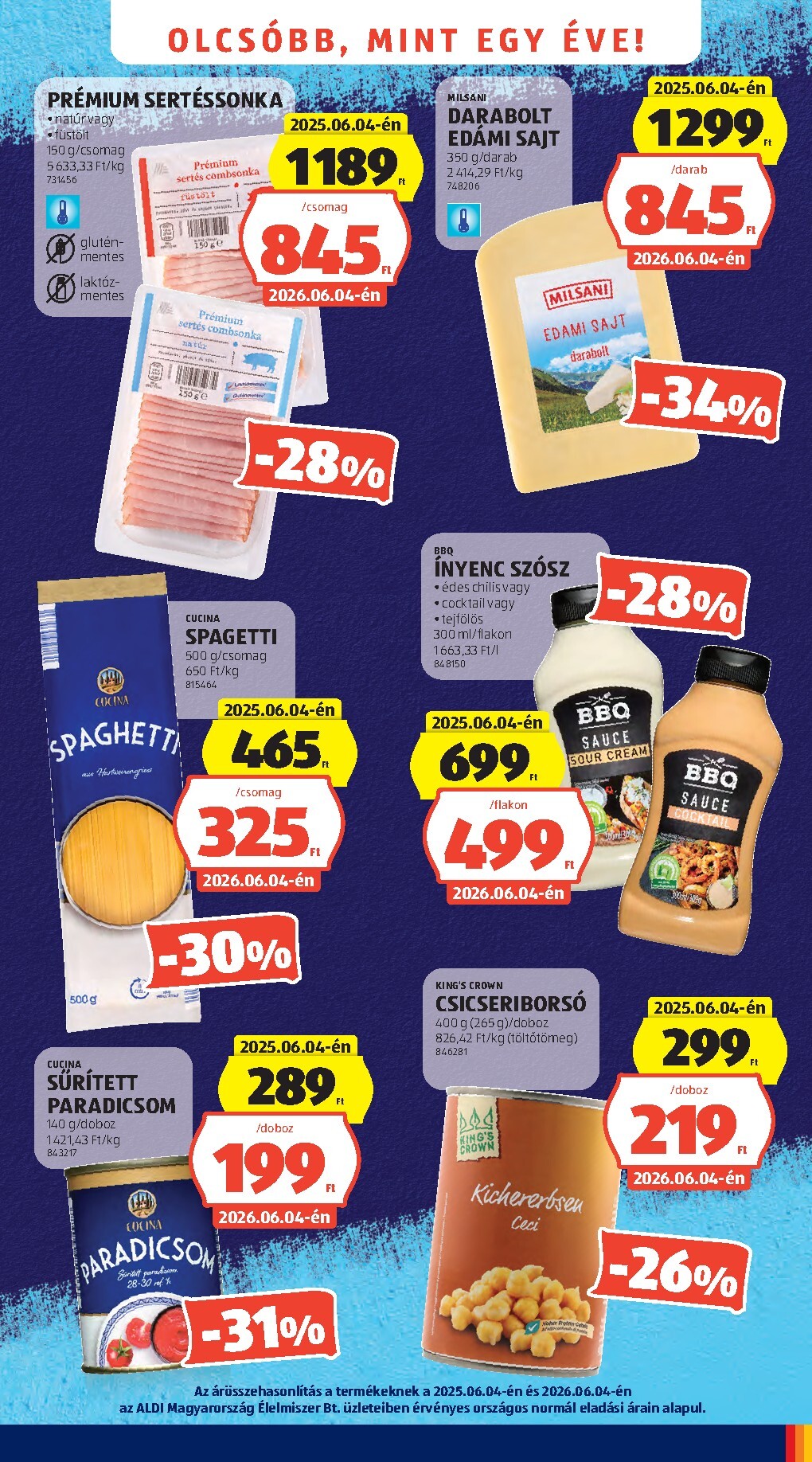 aldi - Aldi hirdetmény a következő hétre csütörtöktől 2026.06.04.-tól szerdától 2026.06.10.-ig - page: 3