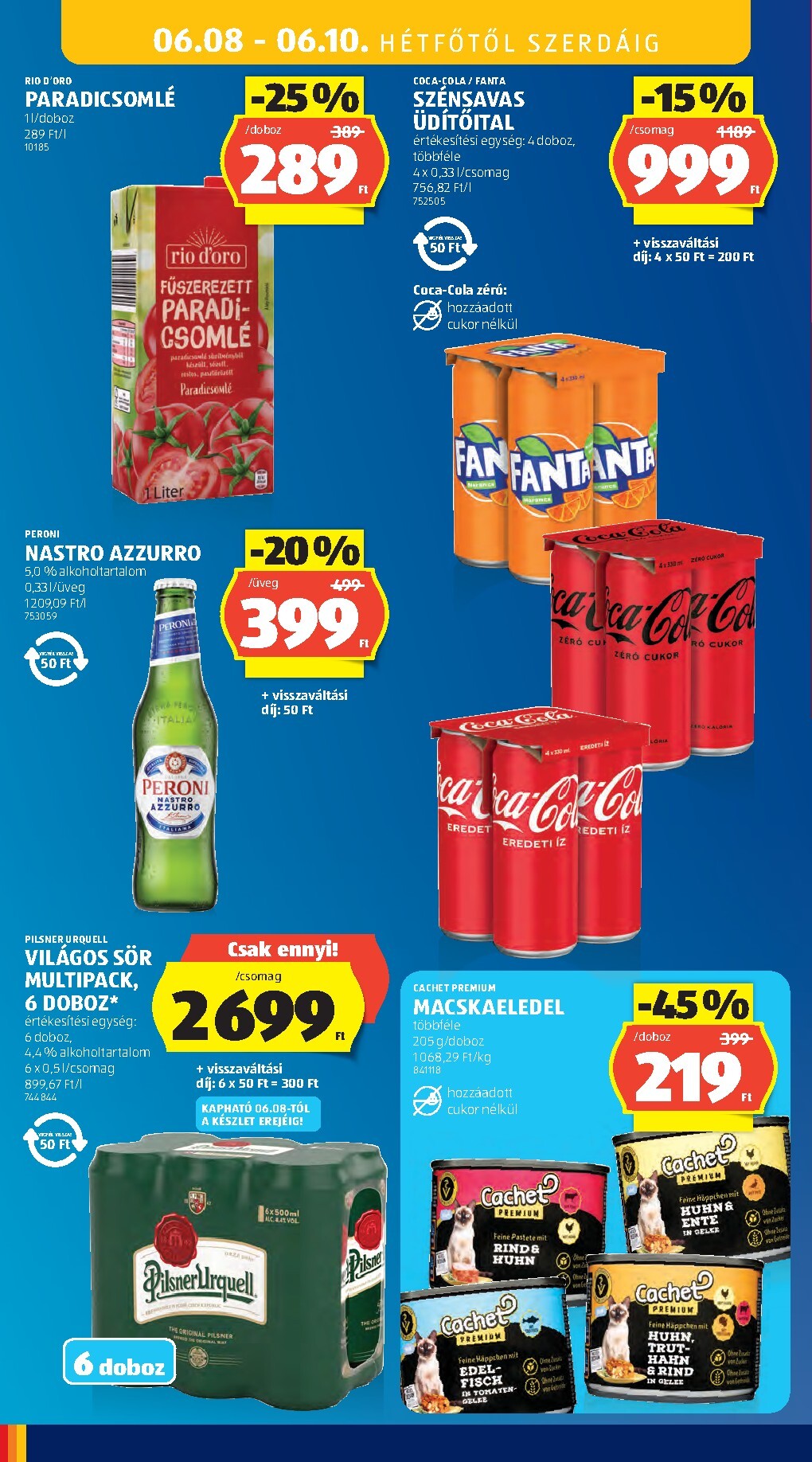 aldi - Aldi hirdetmény a következő hétre csütörtöktől 2026.06.04.-tól szerdától 2026.06.10.-ig - page: 38