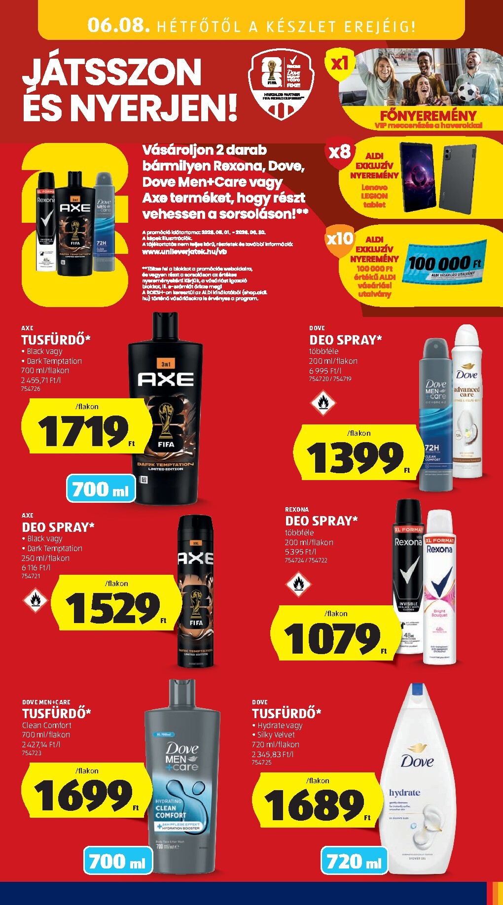 aldi - Aldi hirdetmény a következő hétre csütörtöktől 2026.06.04.-tól szerdától 2026.06.10.-ig - page: 43