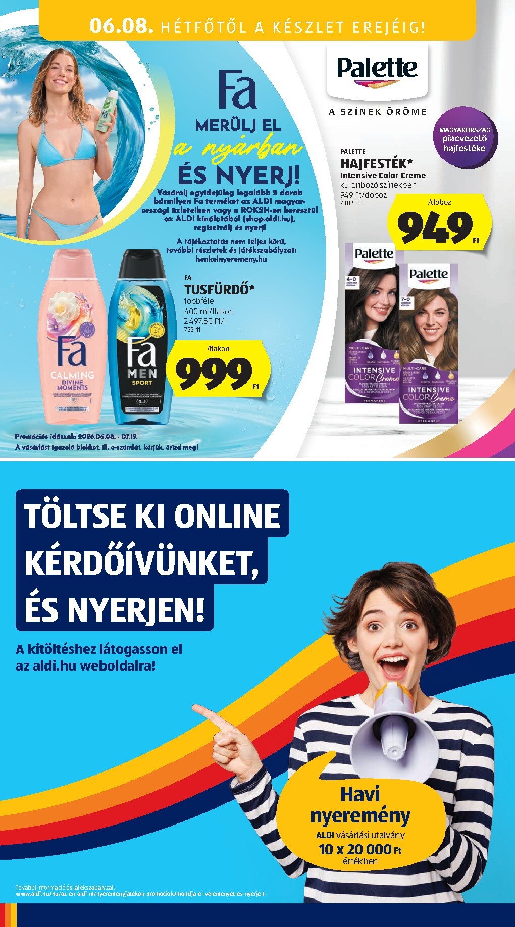 aldi - Aldi hirdetmény a következő hétre csütörtöktől 2026.06.04.-tól szerdától 2026.06.10.-ig - page: 42